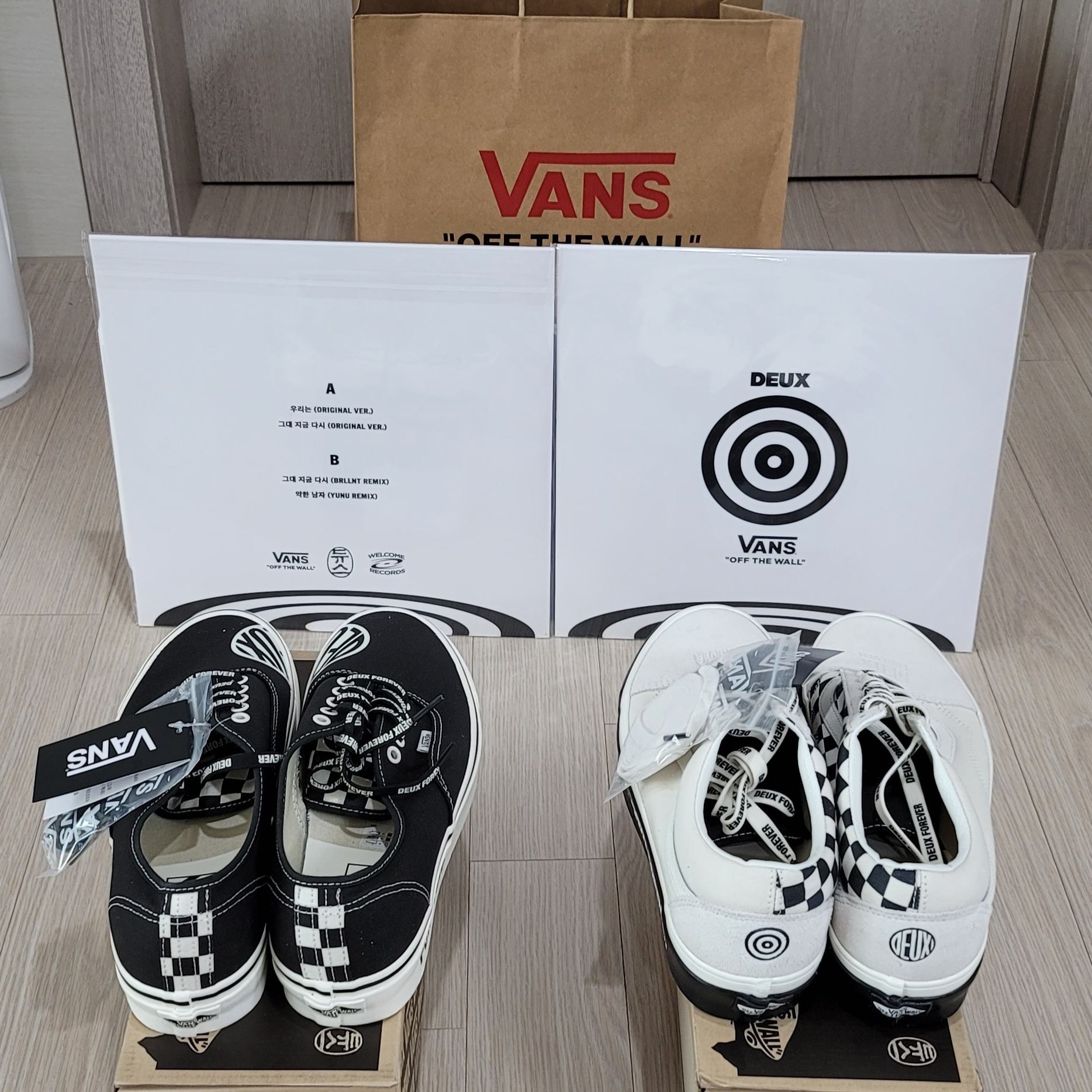 Vans x Deux Old Skool 36 DX Creamwhite 착용 스타일 - 2