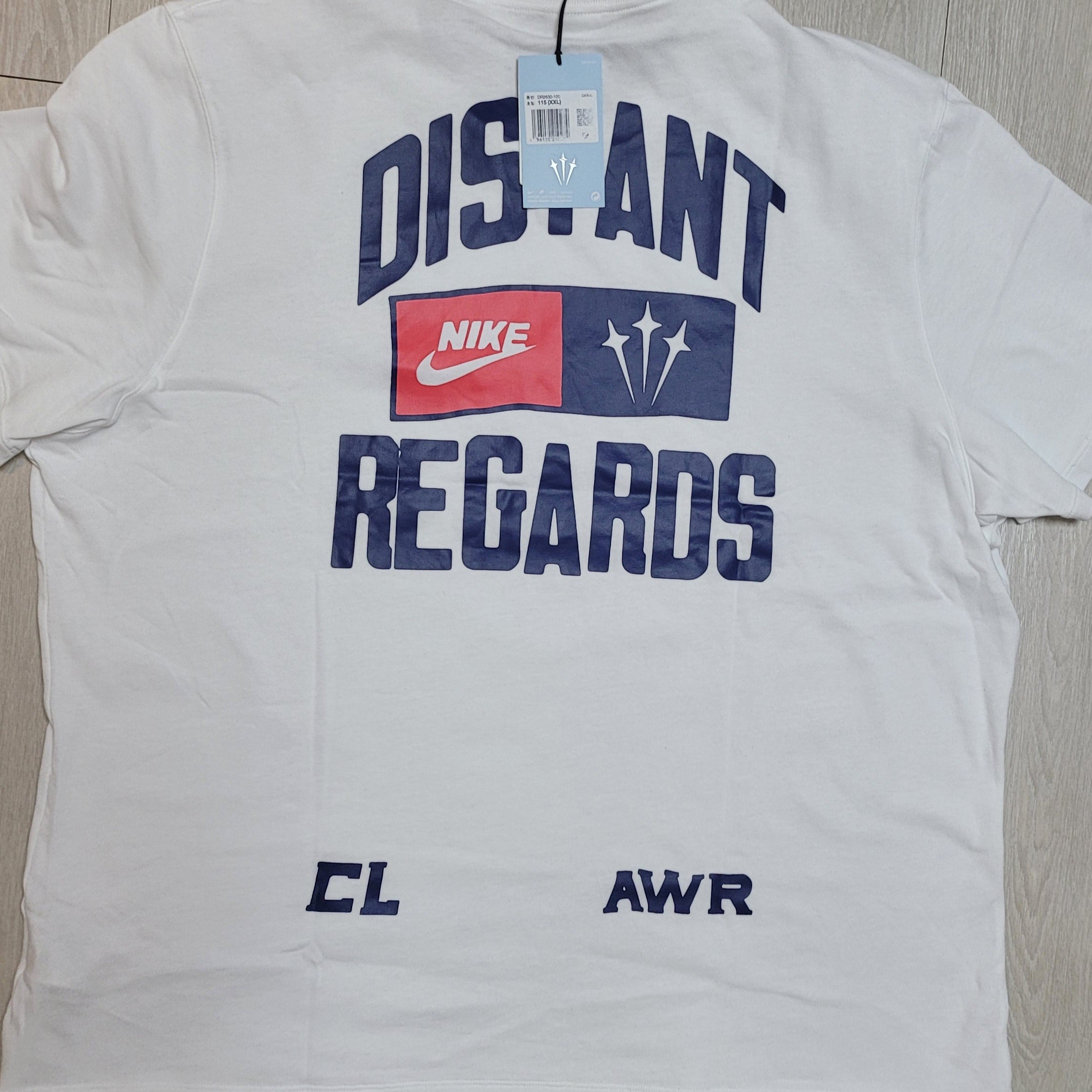 Nike x Drake Nocta x Cactus Plant Flea Market Souvenir Cactus T-Shirt White (DR2630-100) 착용 스타일