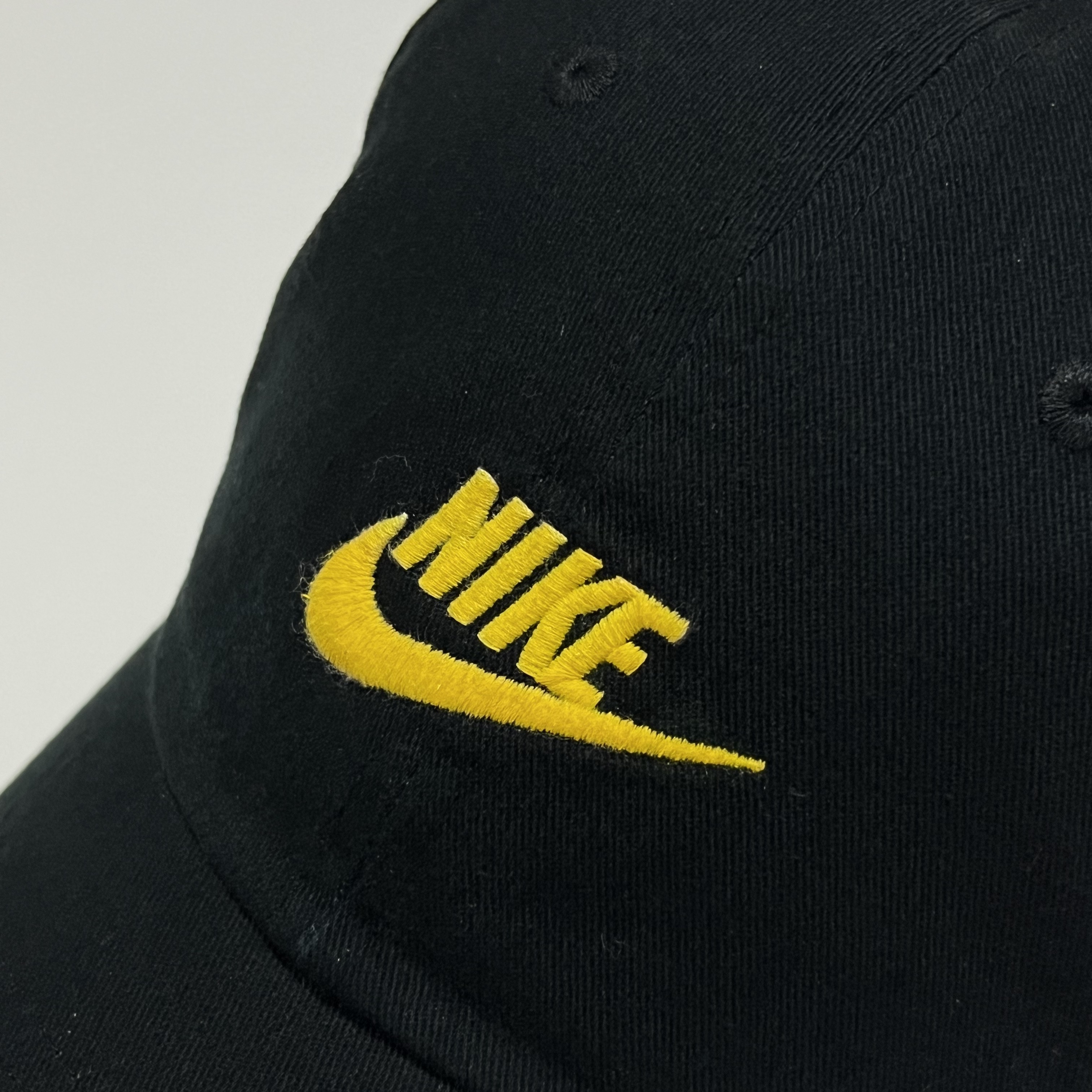 Nike Heritage 86 Futura Washed Cap Black White 착용 스타일