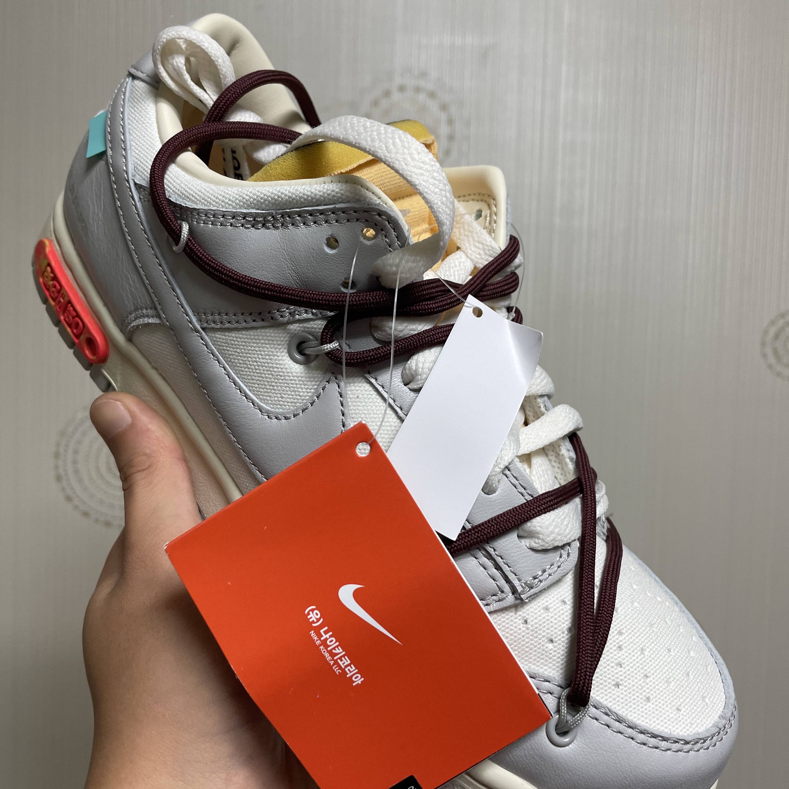 Nike x Off-White Dunk Low The 50 - Lot 46 착용 스타일