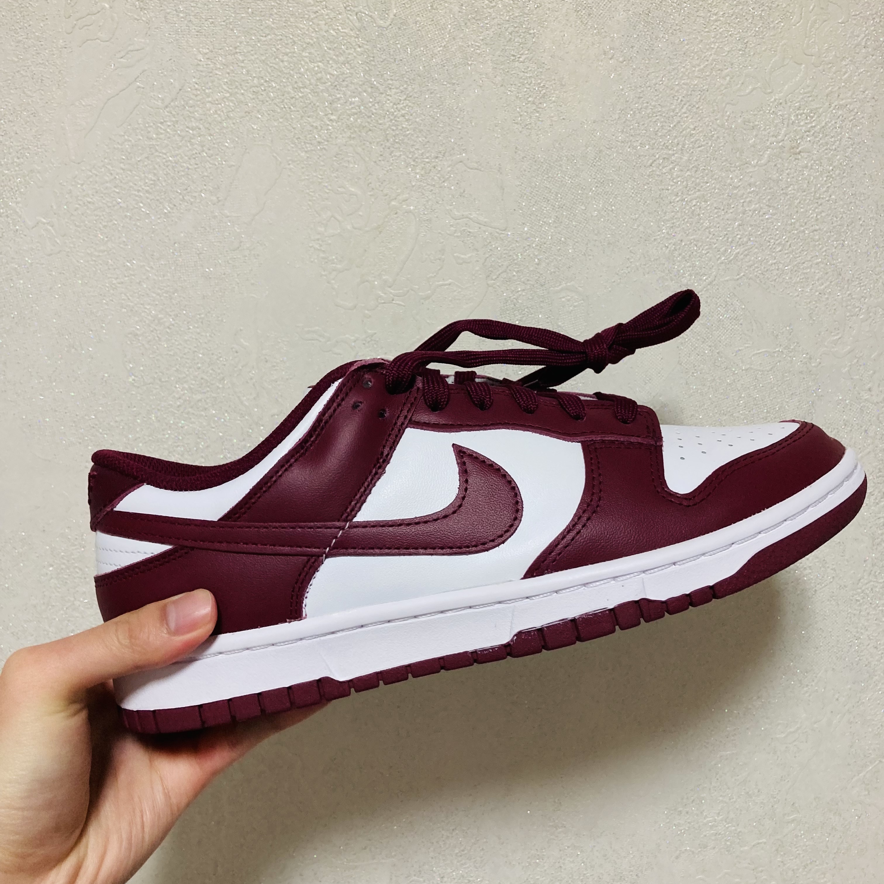 (W) Nike Dunk Low Bordeaux 착용 스타일