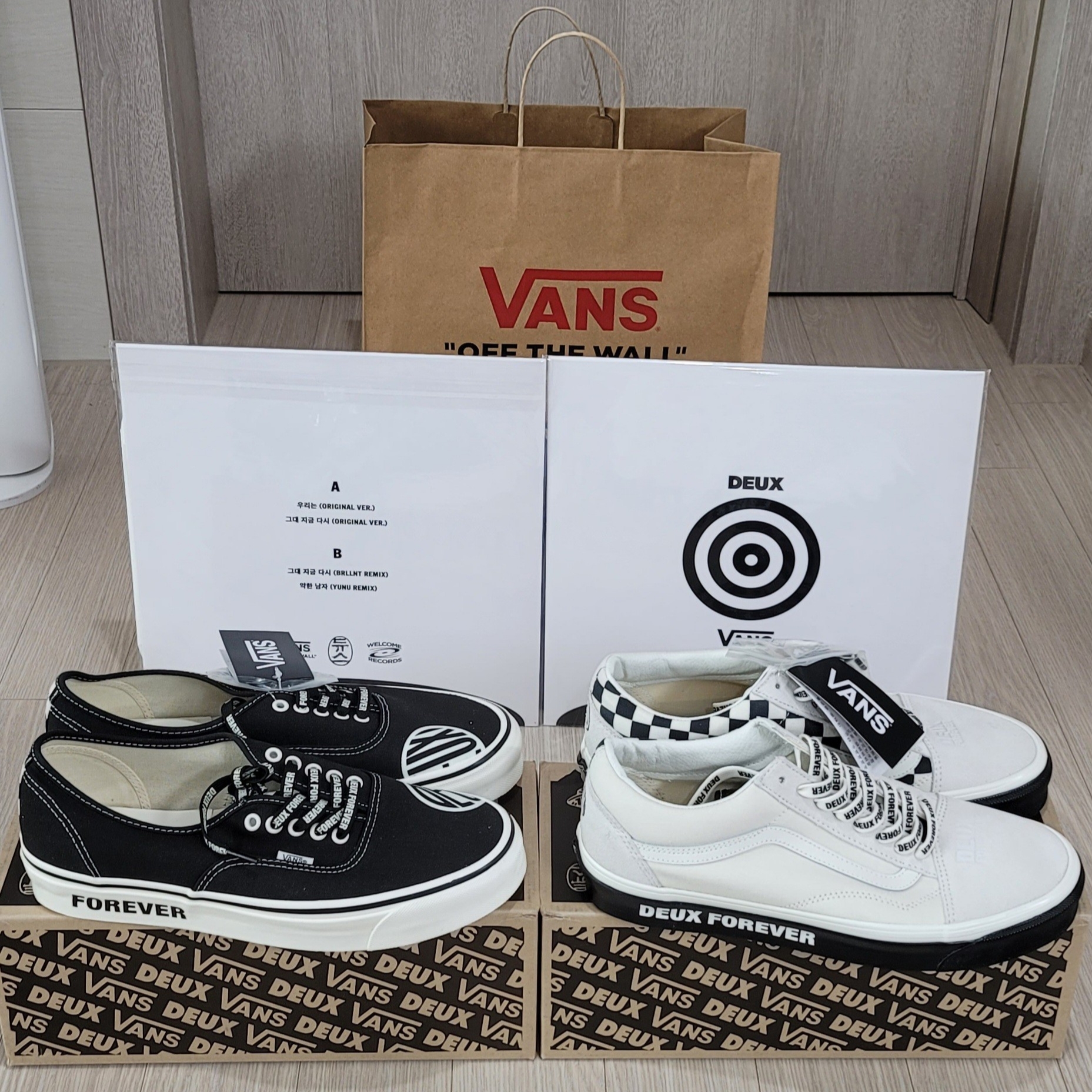 Vans x Deux Old Skool 36 DX Creamwhite 착용 스타일 - 3