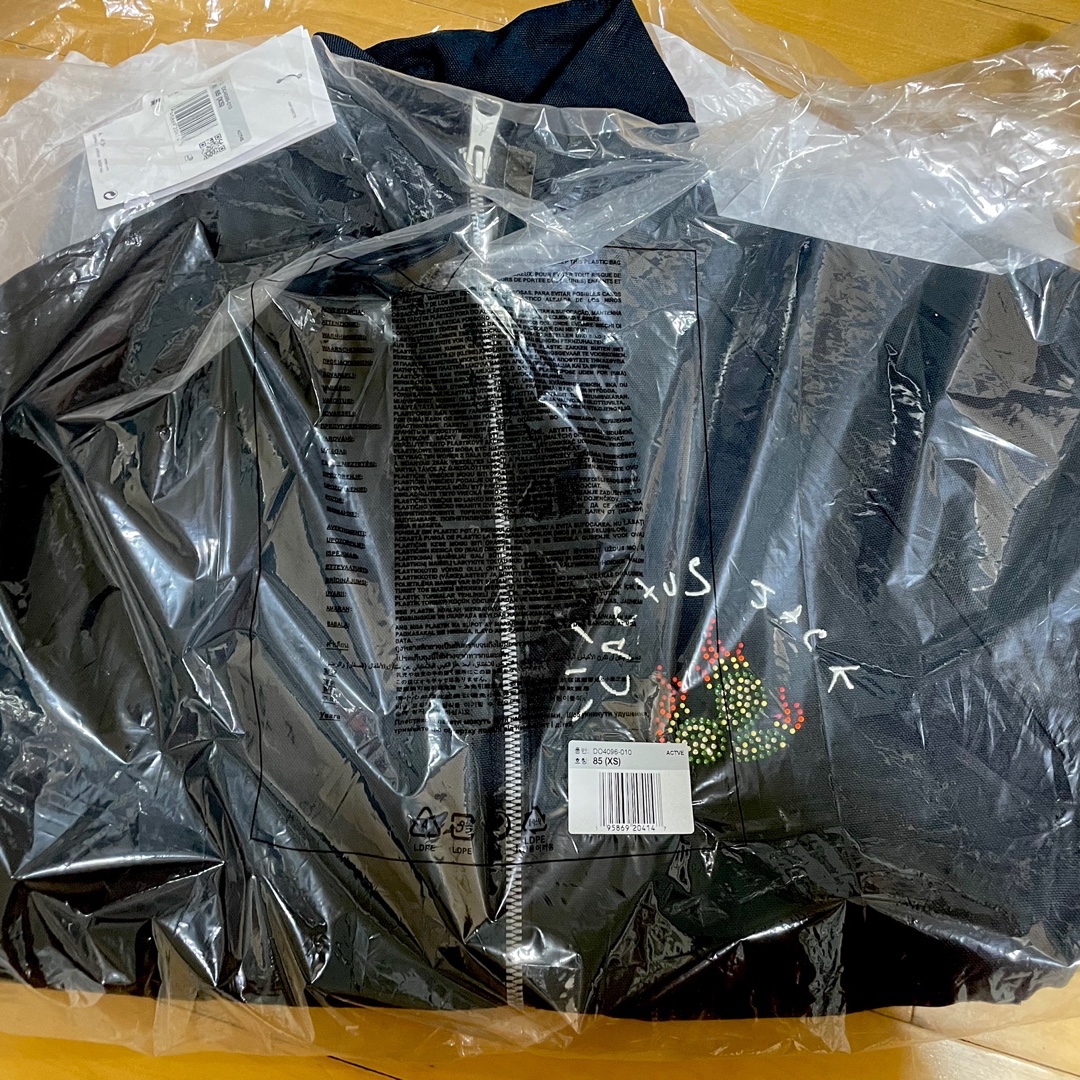 Jordan x Travis Scott Woven Jacket Black - Asia 착용 스타일 - 4