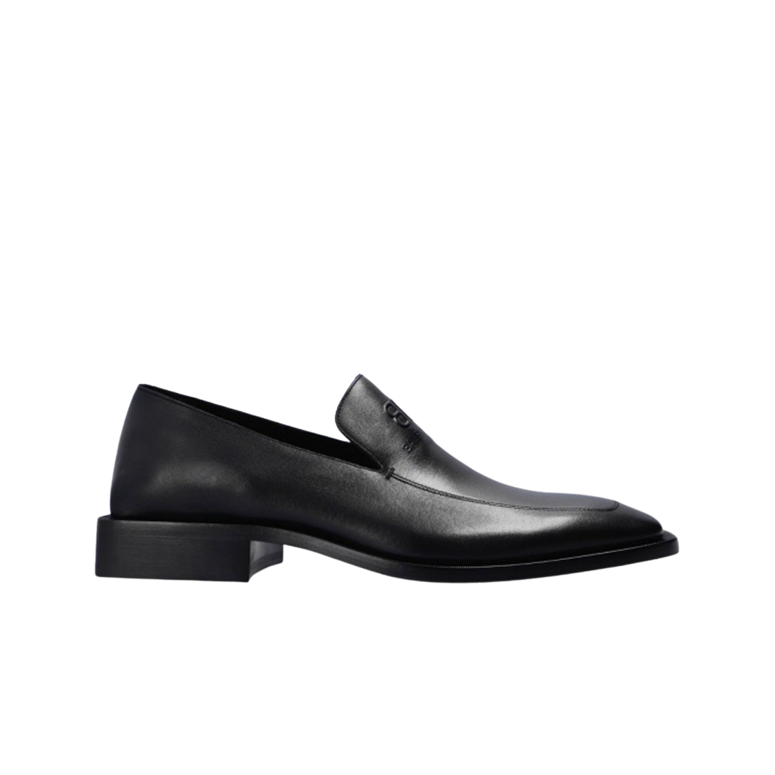 발렌시아가 BB 로고 로퍼 블랙(Balenciaga BB Logo Loafers Black) - 1