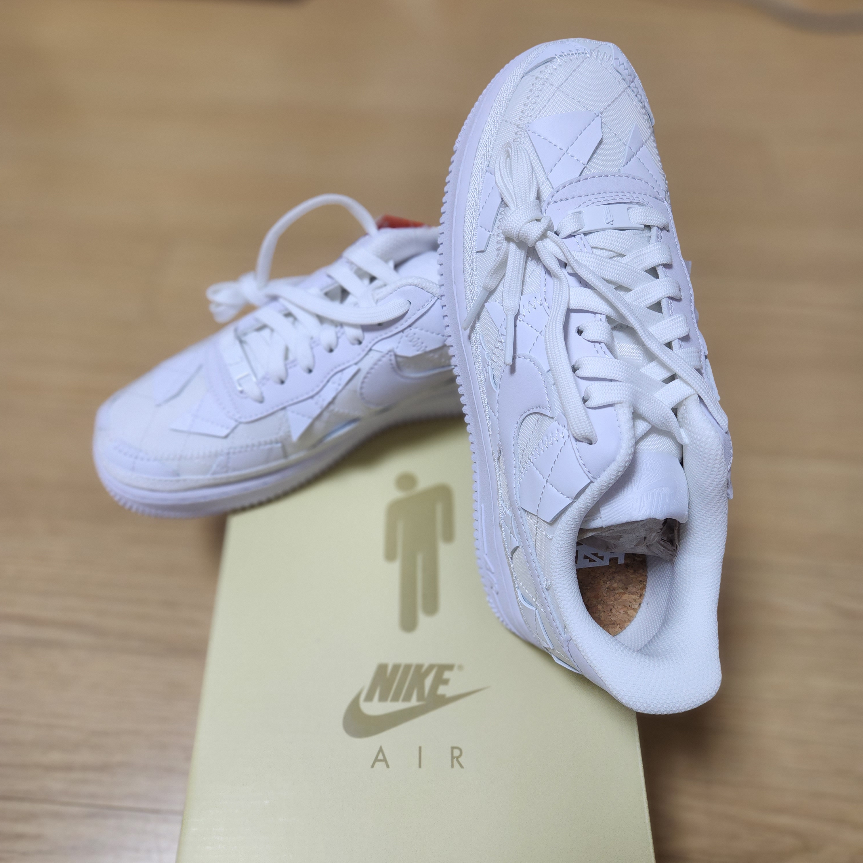 Nike x Billie Eilish Air Force 1 Low SP Triple White 착용 스타일