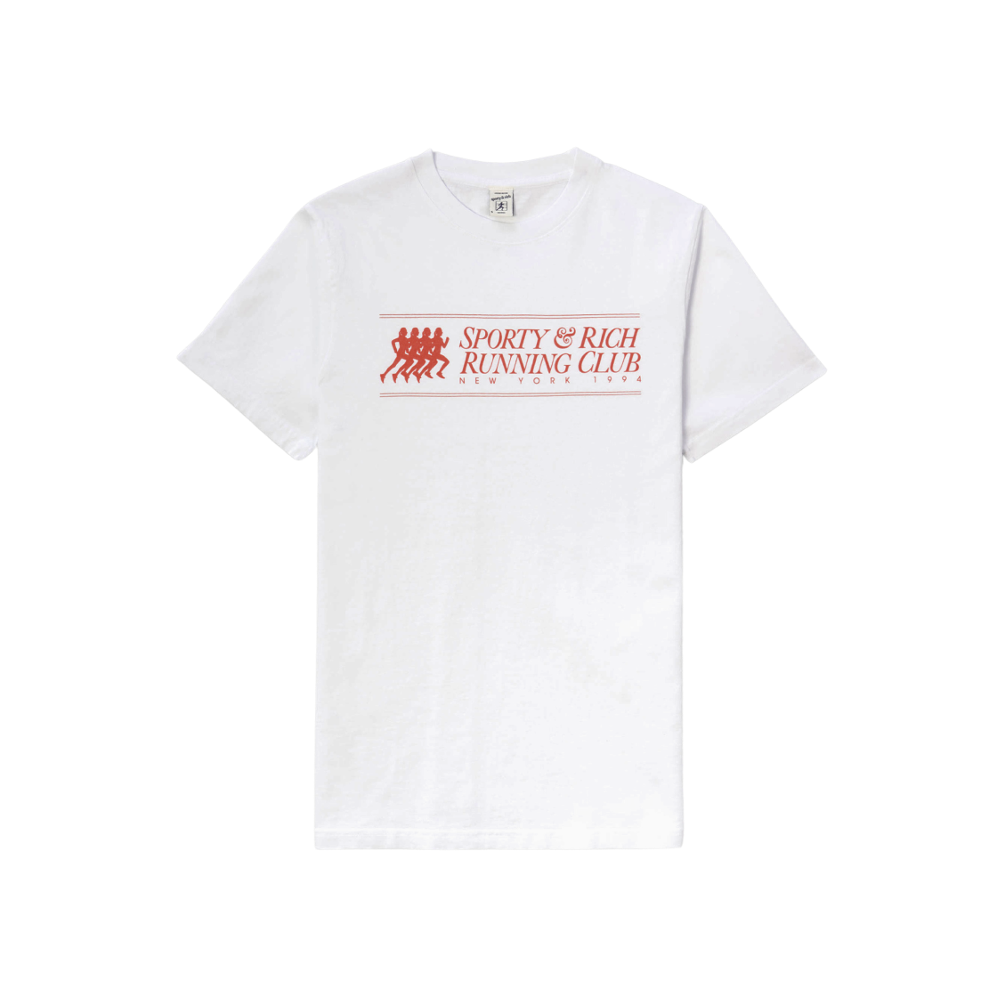 Sporty & Rich 94 Running Club T-Shirt White 상세 이미지 1