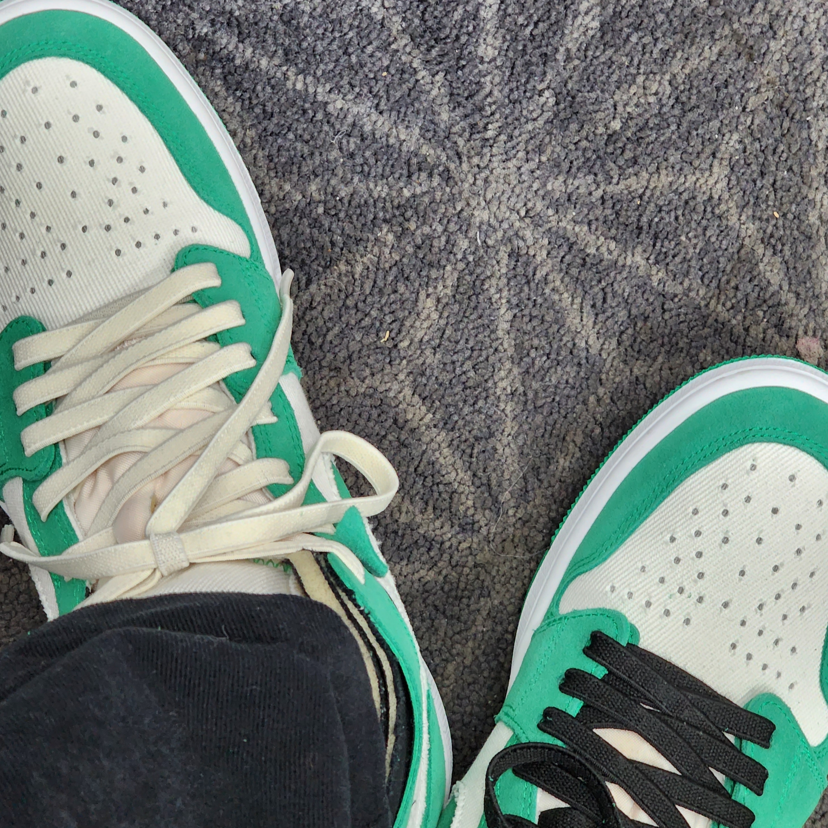 Jordan 1 Zoom Air CMFT Stadium Green 착용 스타일 - 1