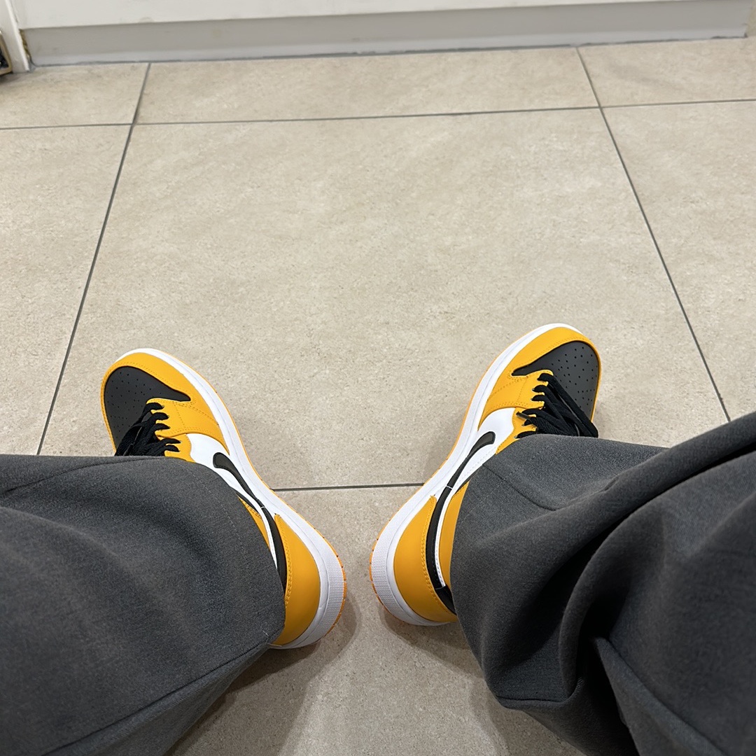 Jordan 1 Mid Taxi 착용 스타일