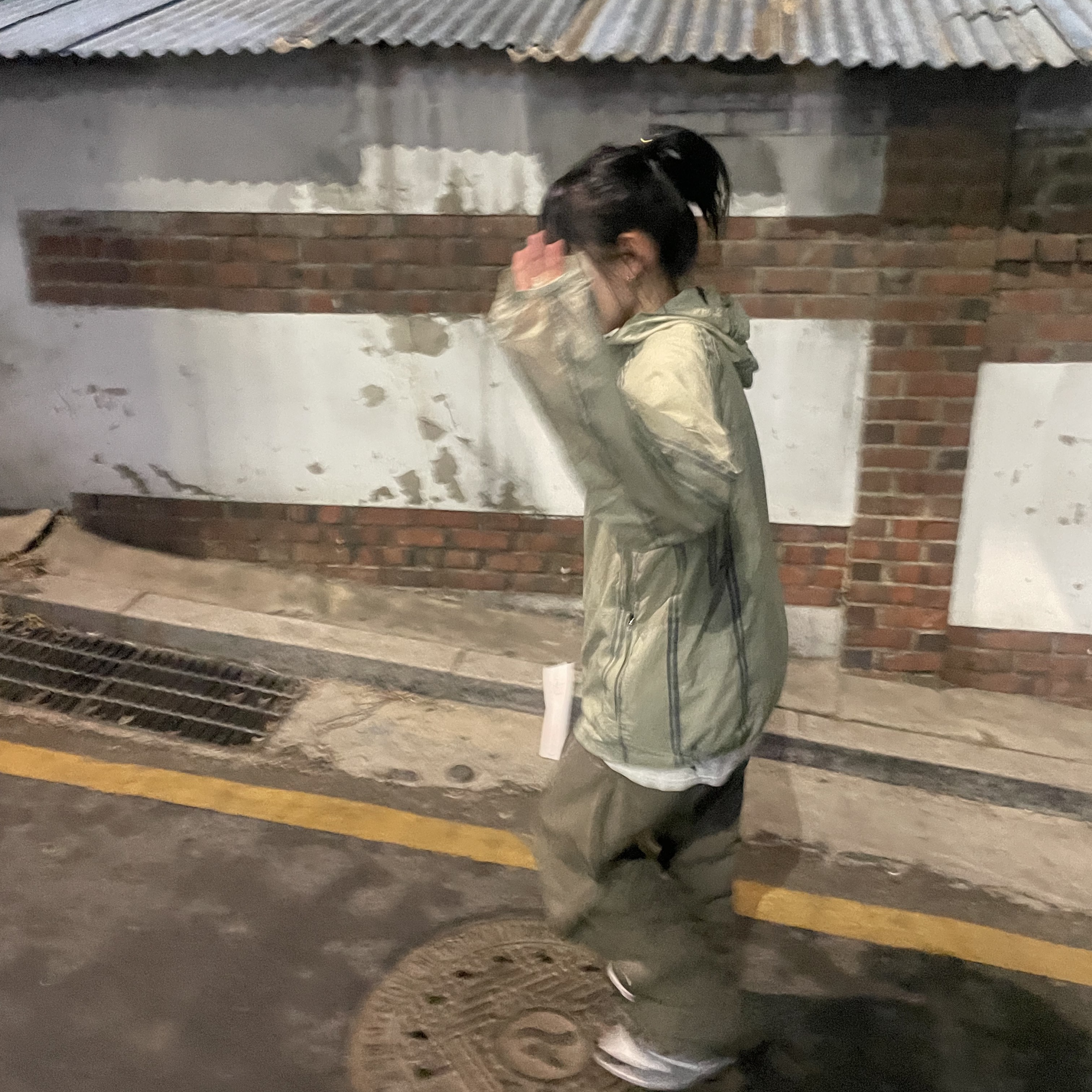 Sansan Gear Seam Sealing Jacket Jade - 22FW 착용 스타일 - 1