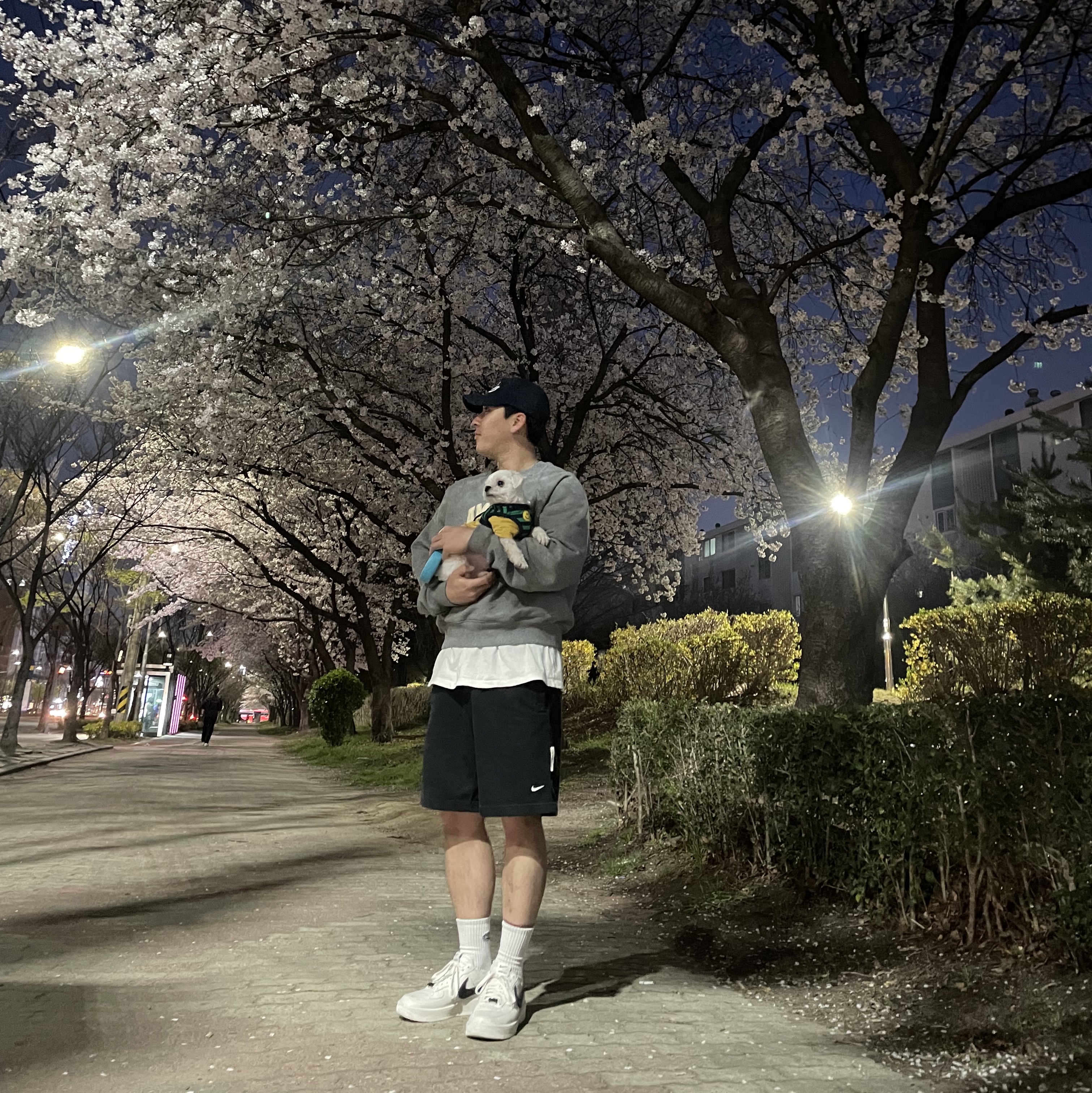 Nike x Ambush Air Force 1 Low SP Phantom 착용 스타일