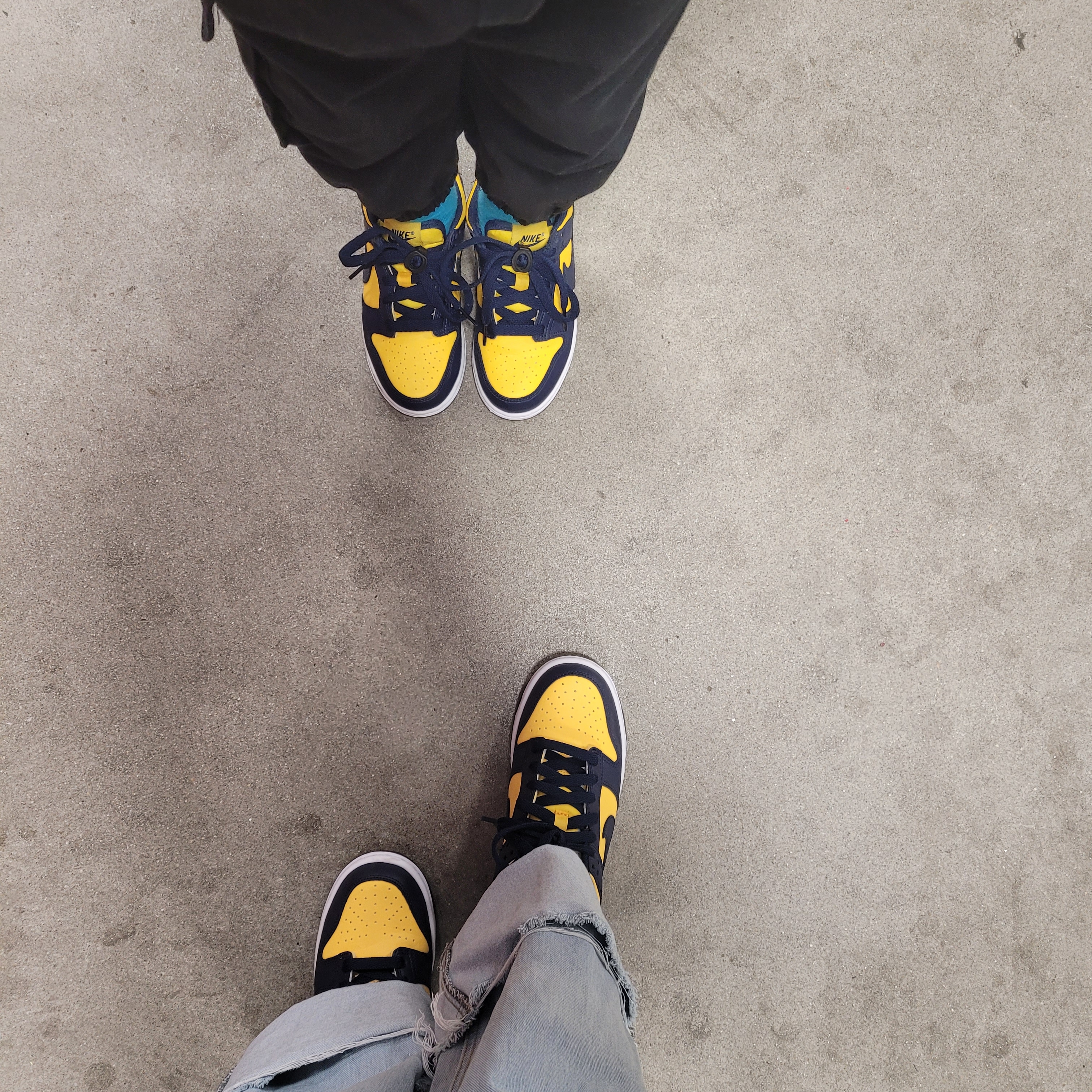 (PS) Nike Dunk Low Varsity Maize 착용 스타일 - 2