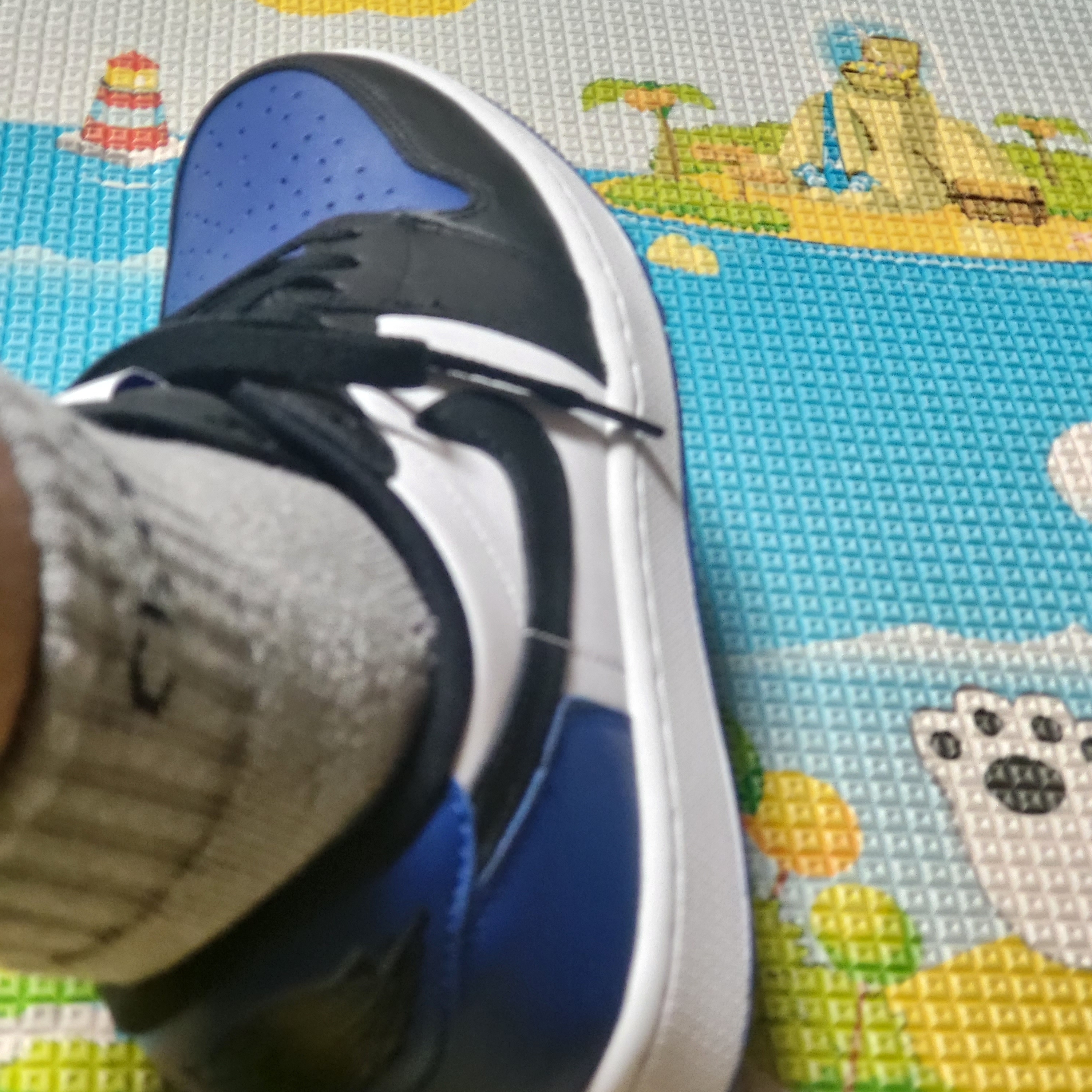 Jordan 1 Low Golf Sport Royal 착용 스타일 - 3