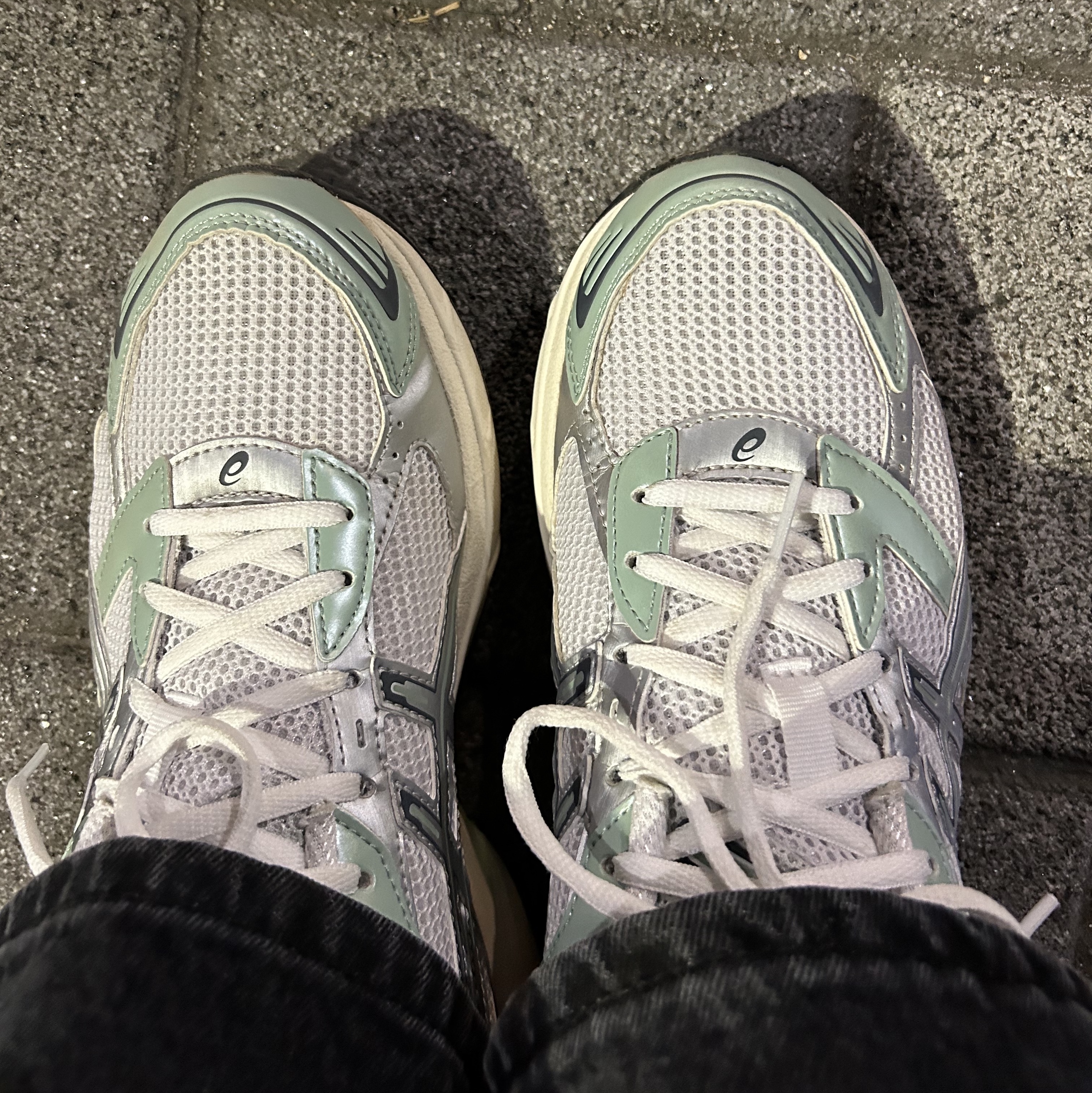 Asics x Naked Gel-1130 White Pure Silver 착용 스타일 - 1