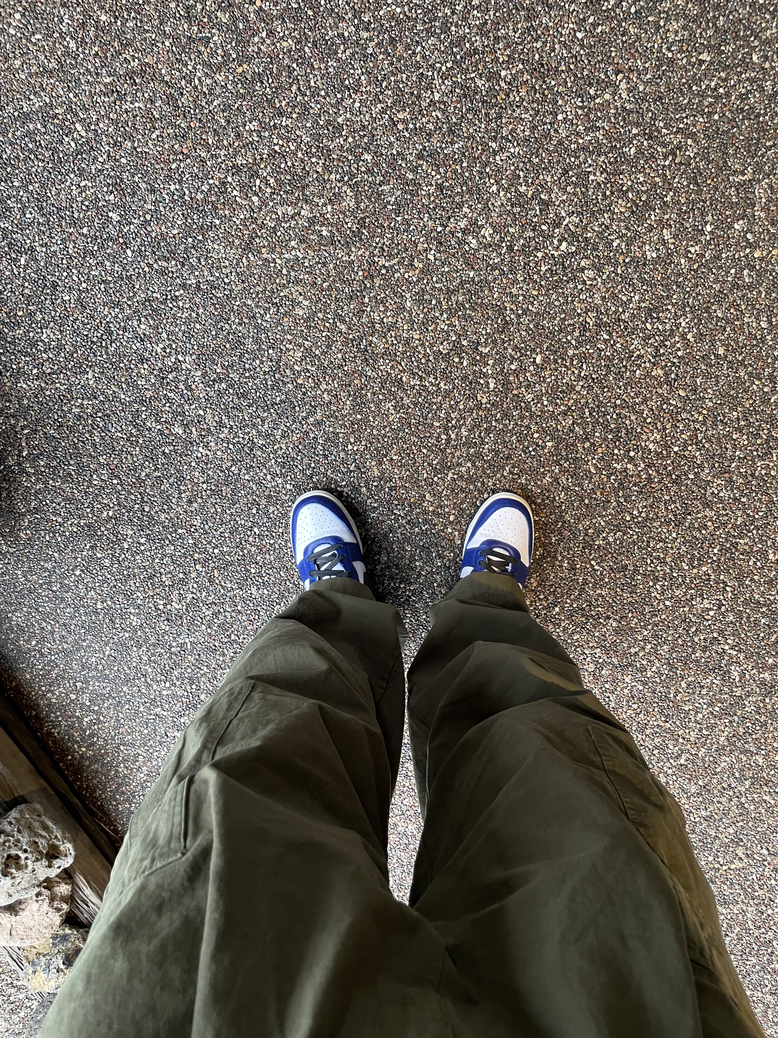 Nike x Ambush Dunk High Deep Royal Blue 착용 스타일 - 4