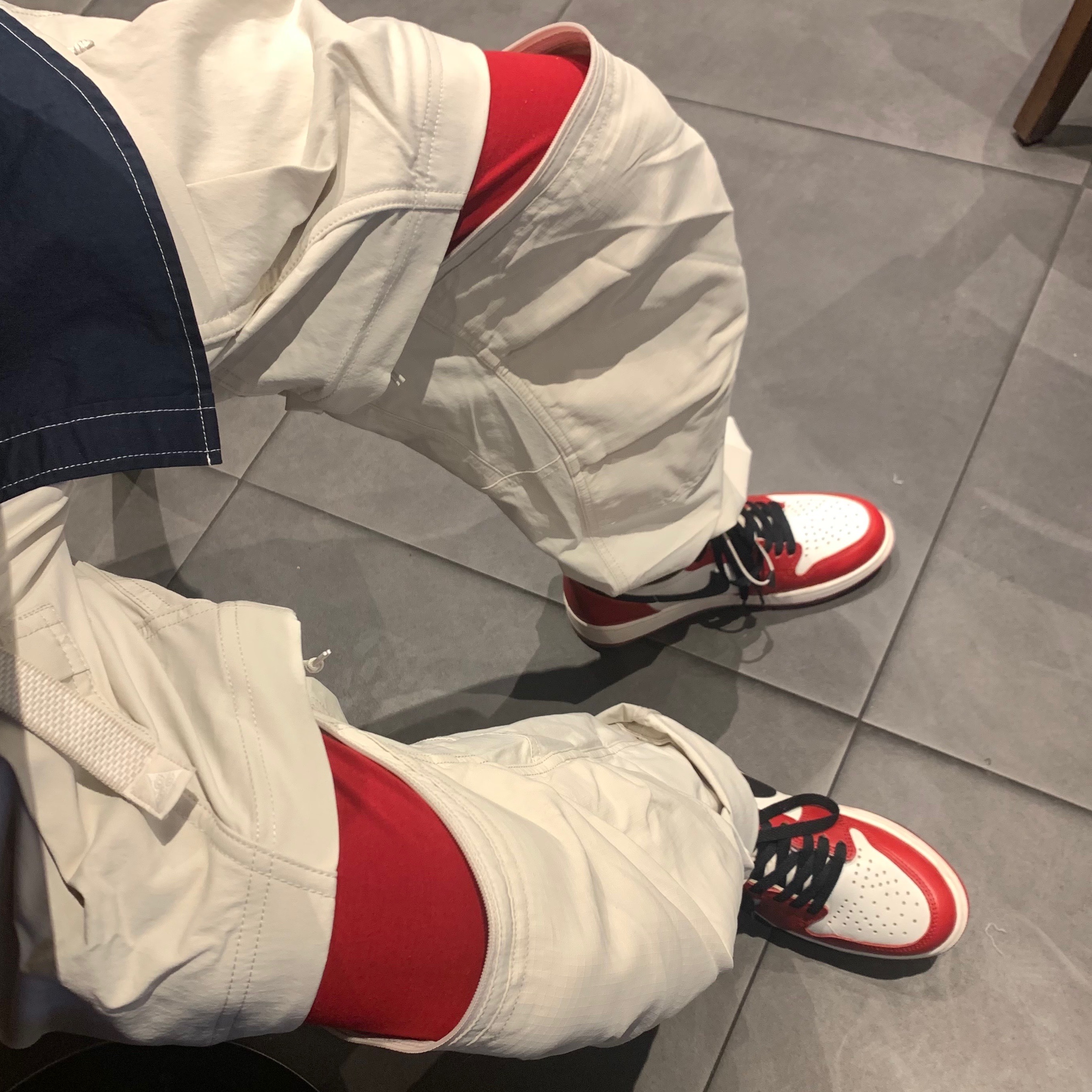 Jordan 1 Low SE Tokyo 96, Supreme Cordura Ripstop S Logo 6-Panel Black - 23SS 착용 스타일 - 5