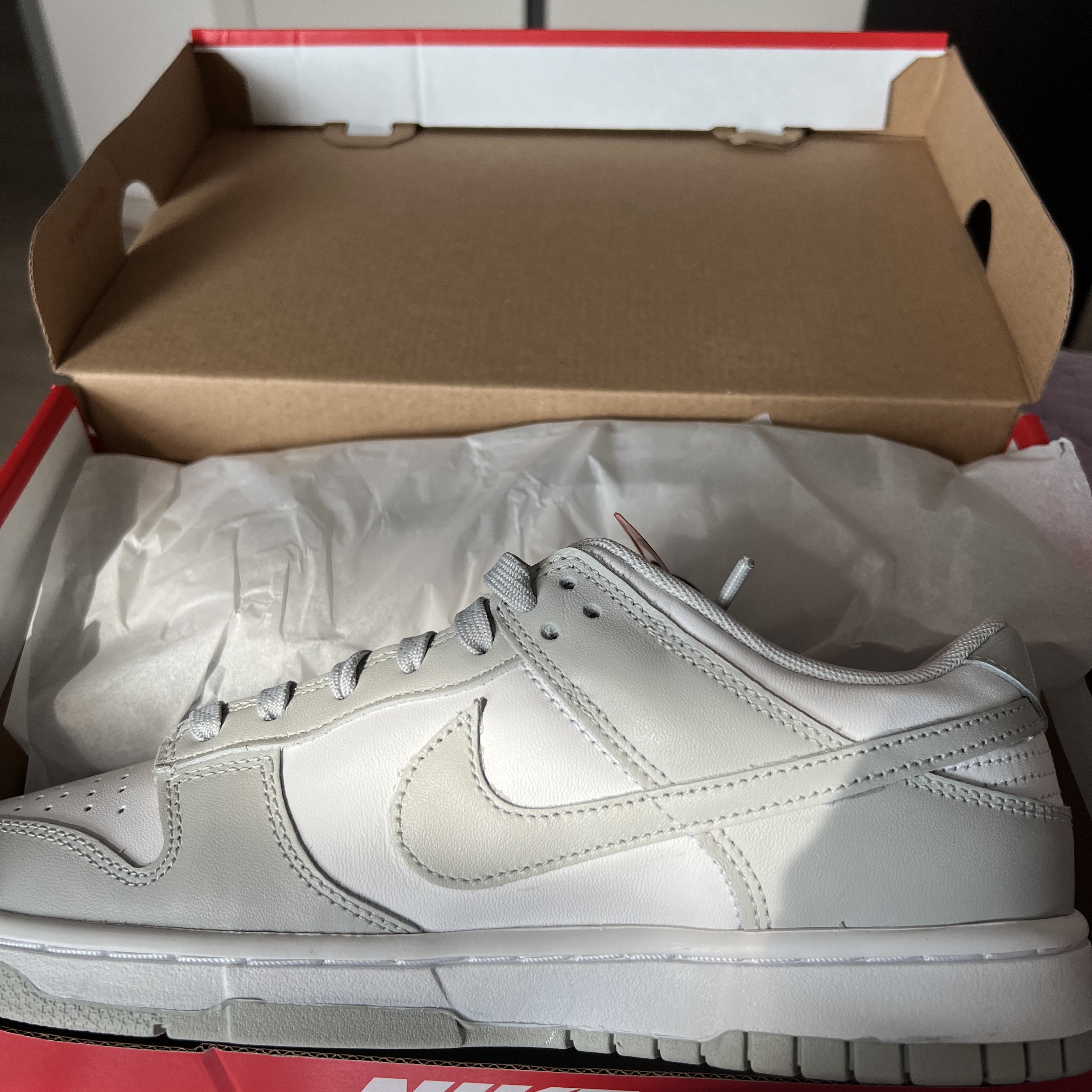 Nike Dunk Low Retro Grey Fog 착용 스타일