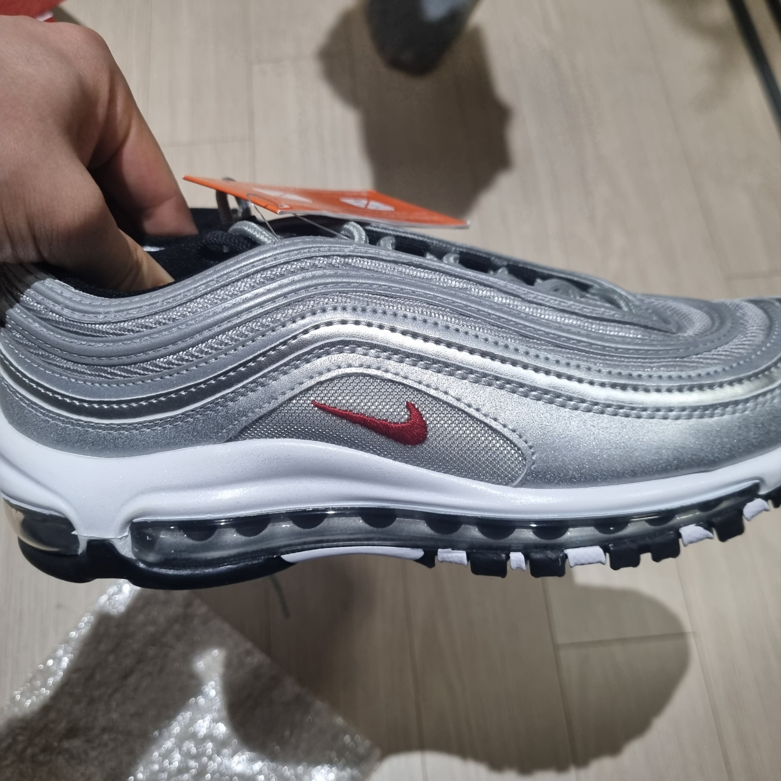 Nike Air Max 97 OG Silver Bullet 2022 착용 스타일