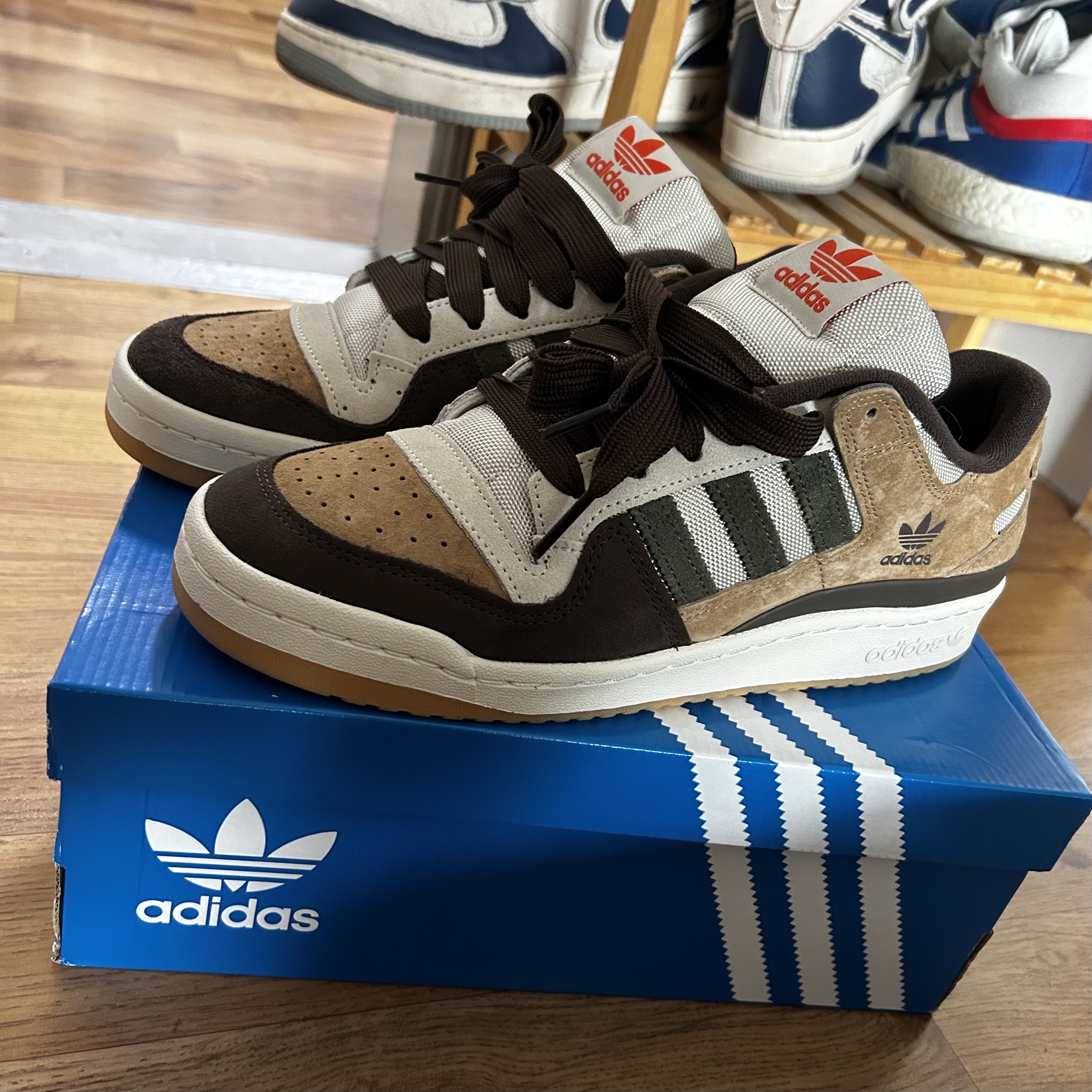 Adidas OG Forum 84 Low Alumina Branch 착용 스타일
