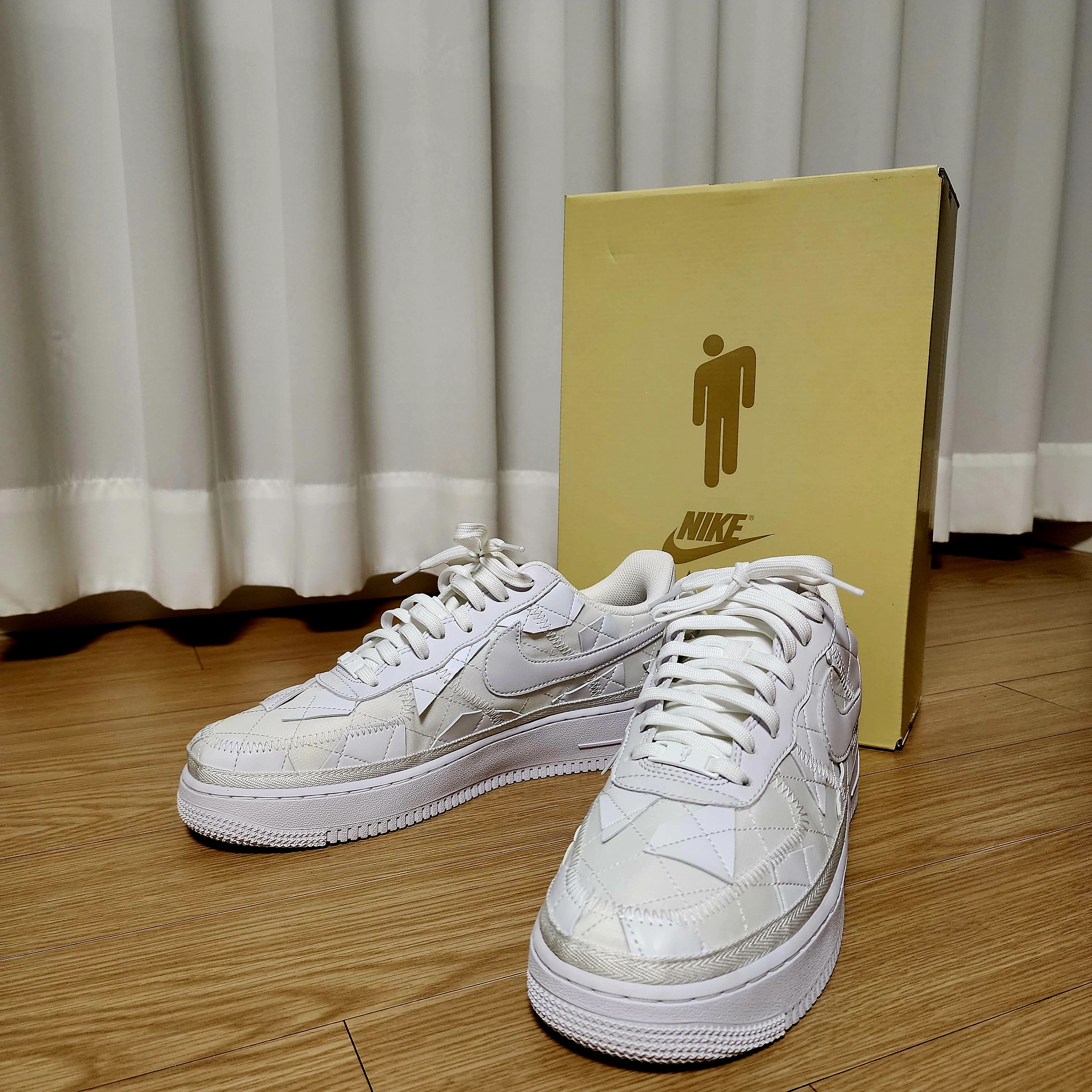 Nike x Billie Eilish Air Force 1 Low SP Triple White 착용 스타일 - 1