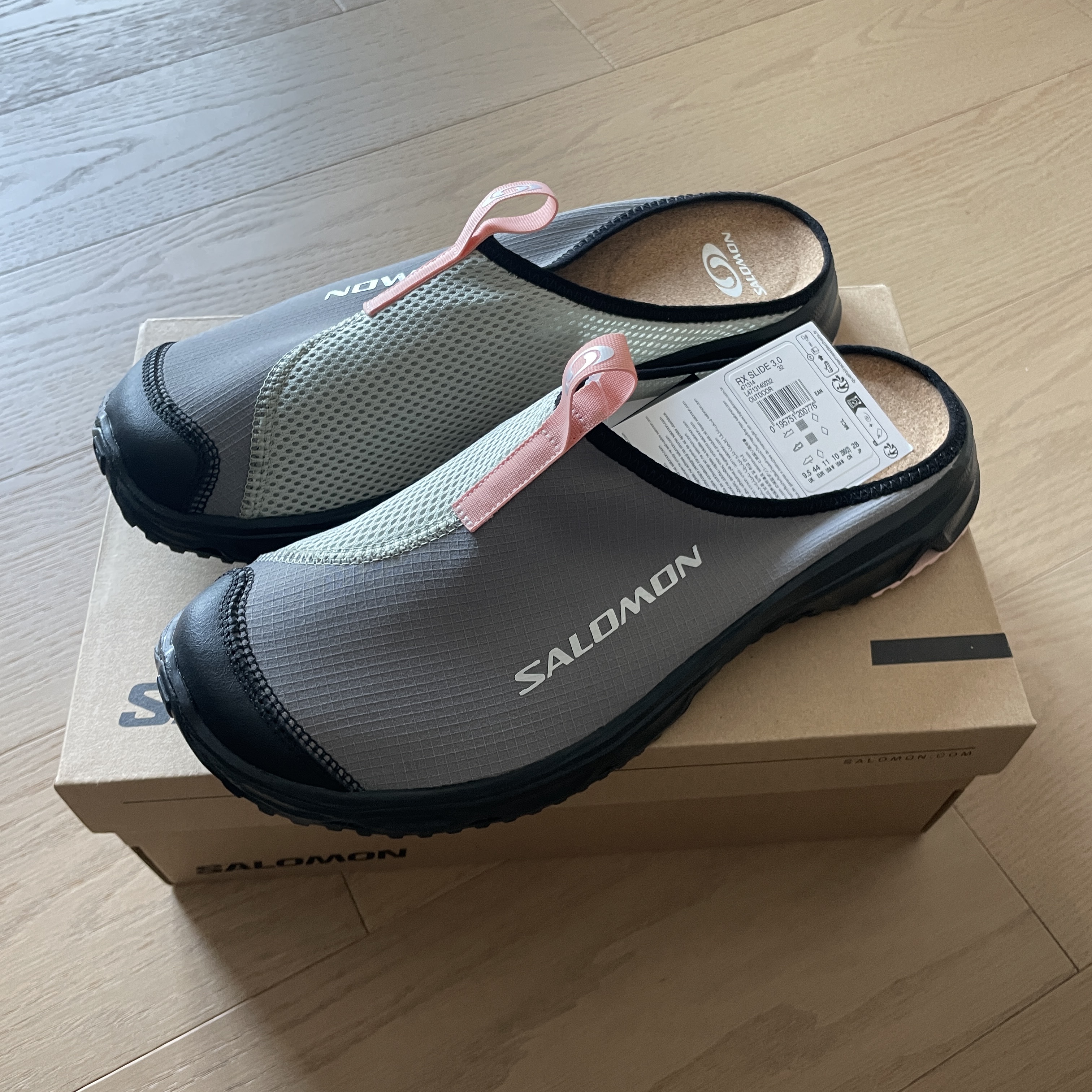 Salomon RX Slide 3.0 Pewter 착용 스타일 - 2