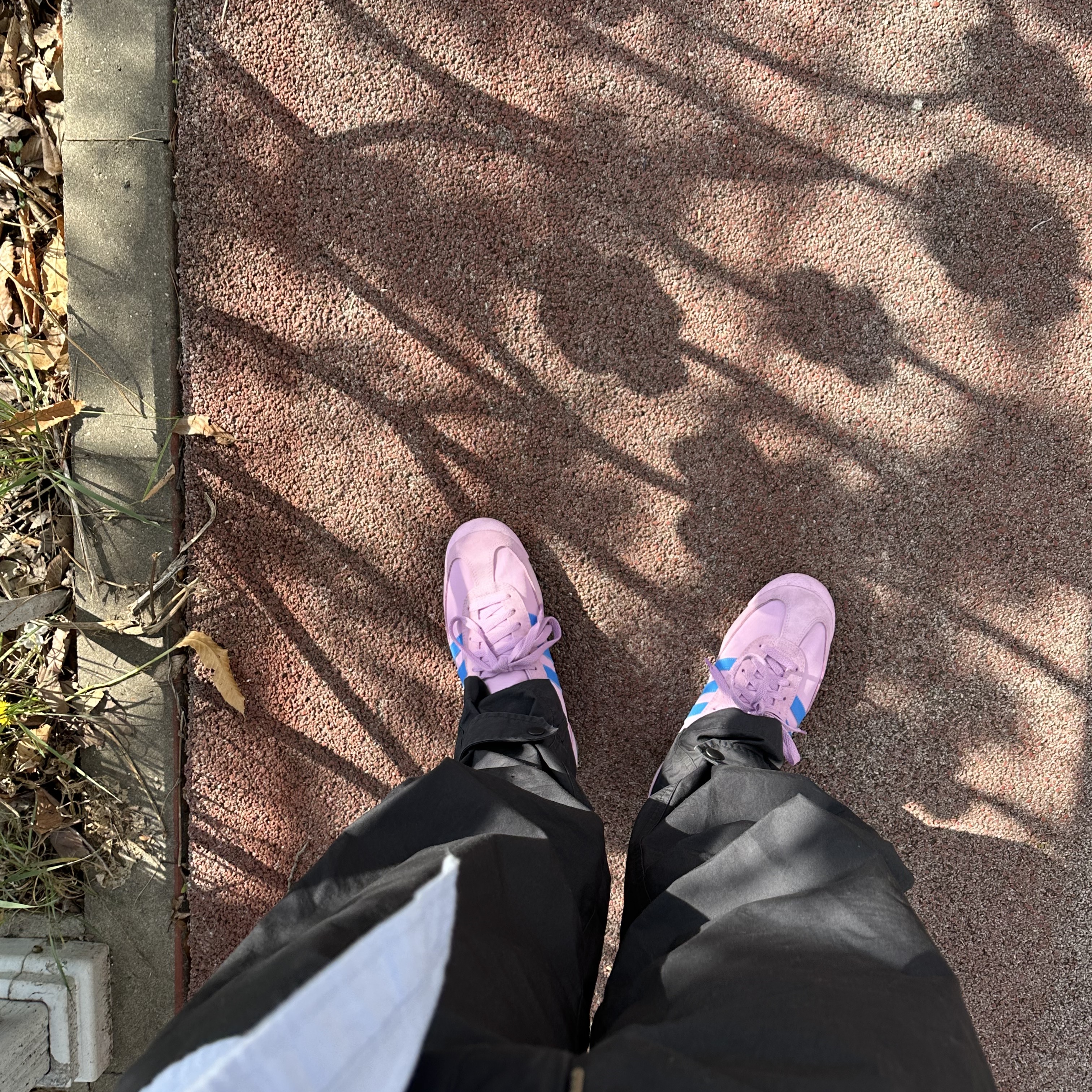 Adidas Joggen OG Bliss Lilac - Size? Exclusive 착용 스타일 - 1