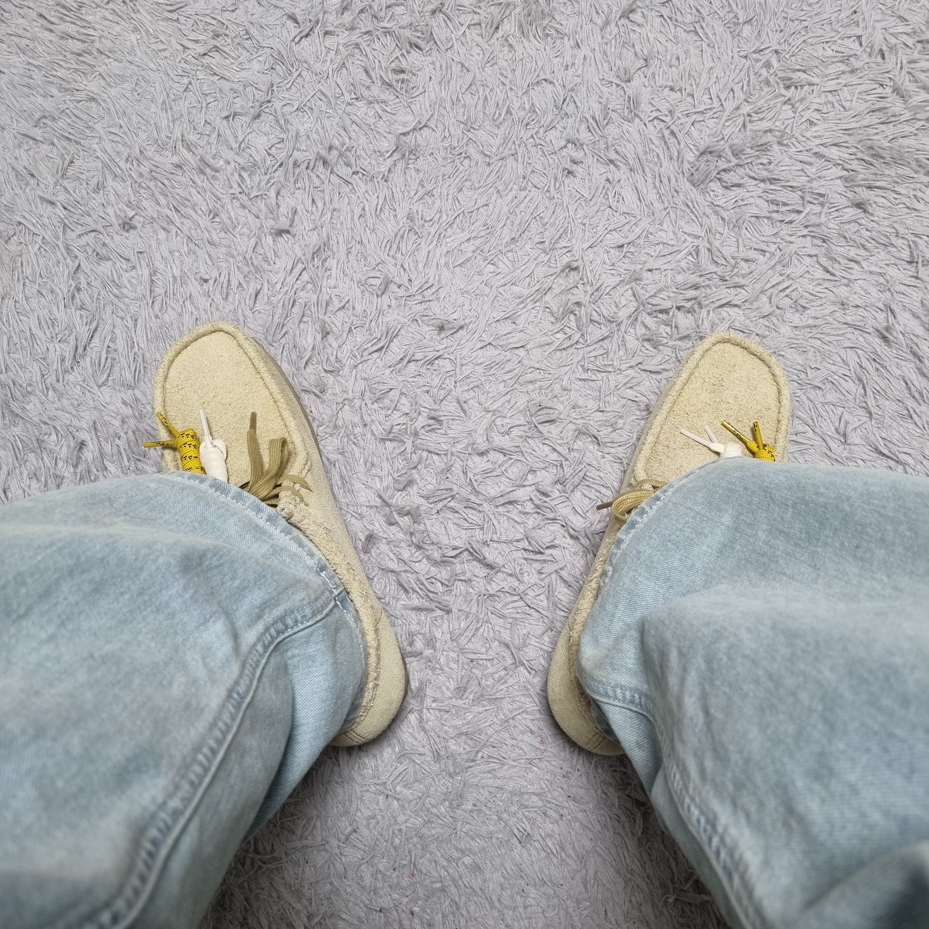 Clarks x Thisisneverthat Wallabee Maple 착용 스타일 - 4
