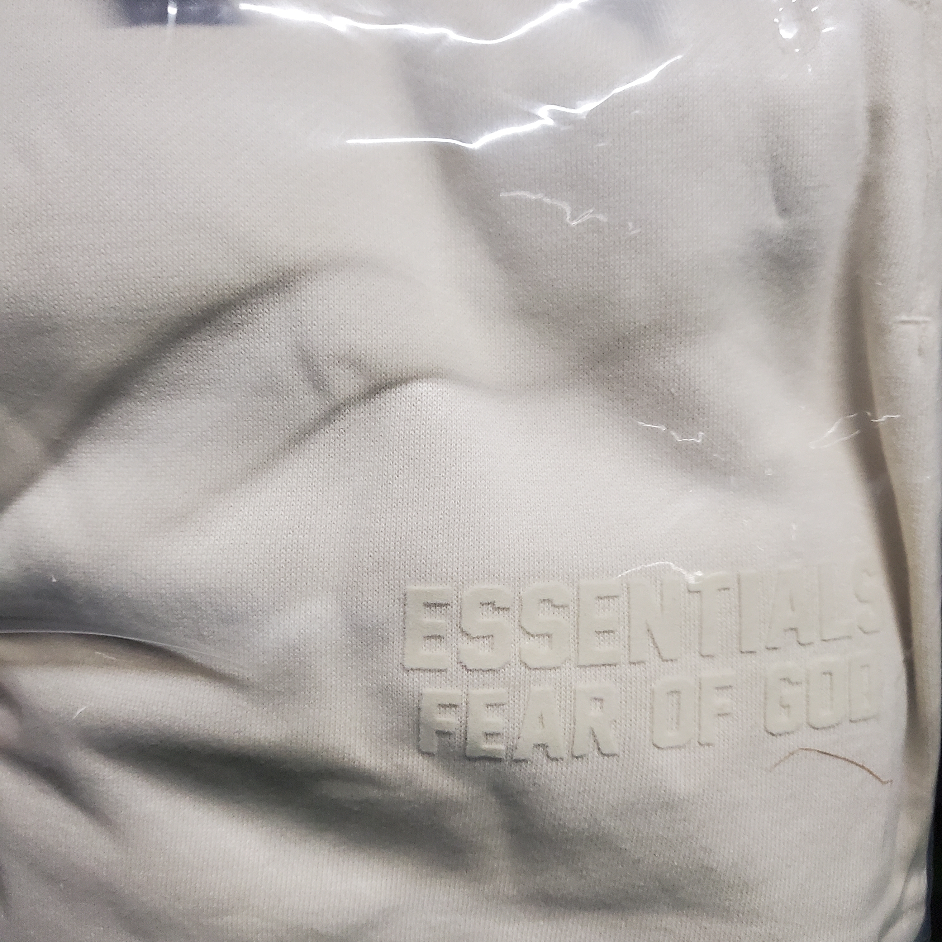 Essentials Sweatshorts Egg Shell - 22FW 착용 스타일