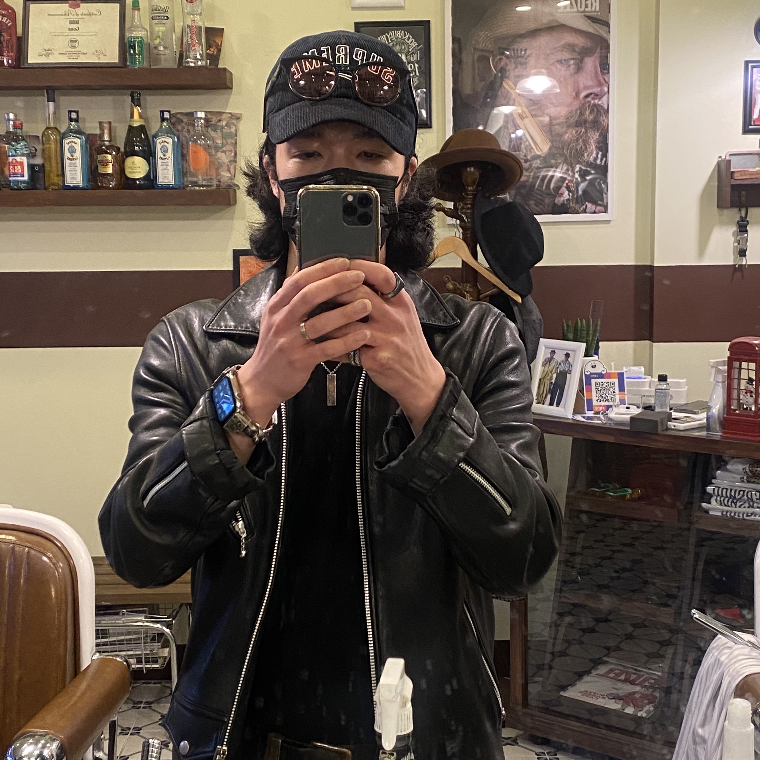 Supreme x Nike Arc Corduroy 6-Panel Black - 22SS 착용 스타일