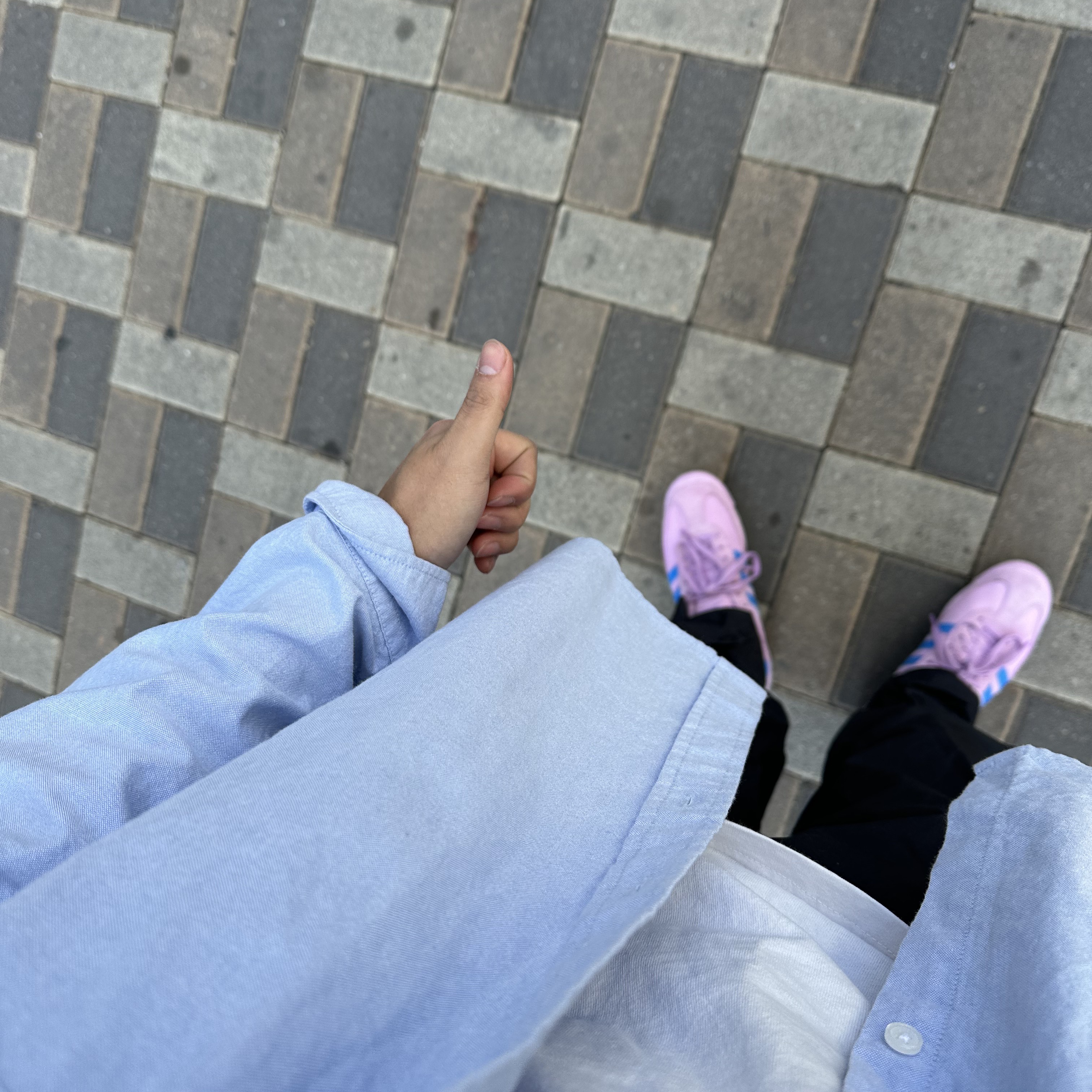 Adidas Joggen OG Bliss Lilac - Size? Exclusive 착용 스타일 - 2