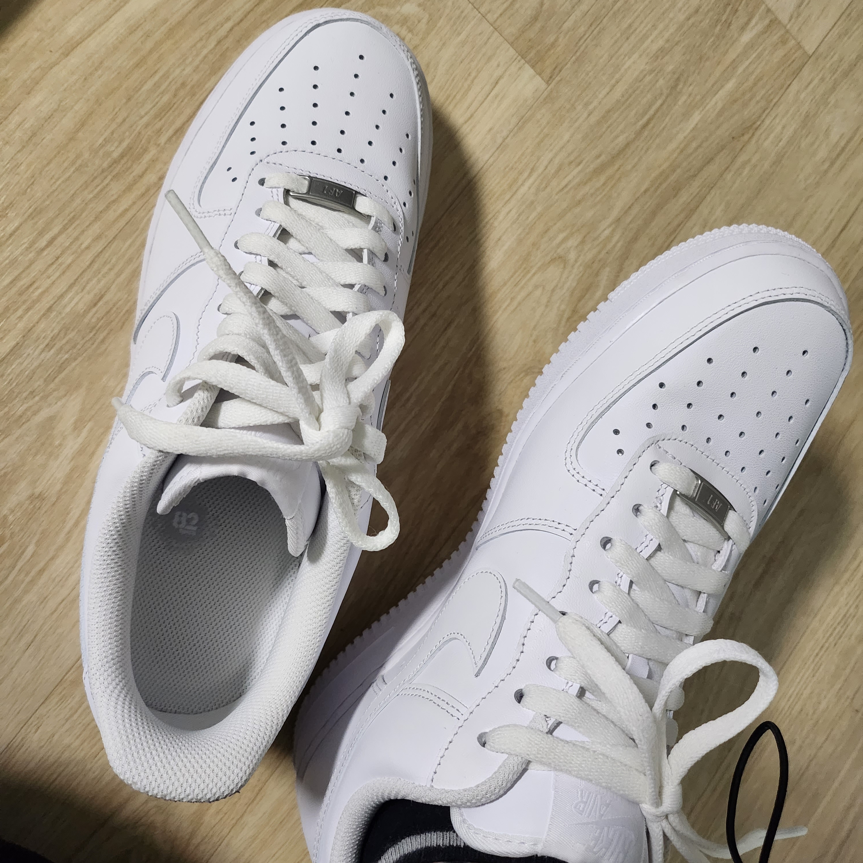 Nike Air Force 1 '07 Low White 착용 스타일
