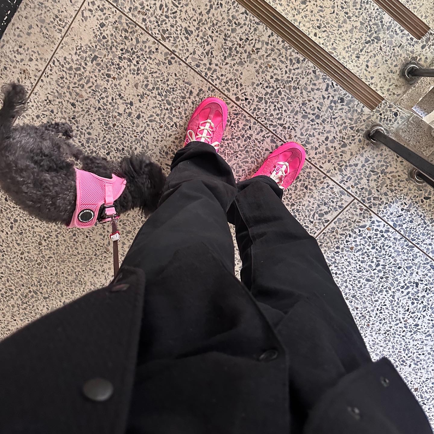 Nike x Jacquemus Air Humara LX Pink Flash 착용 스타일