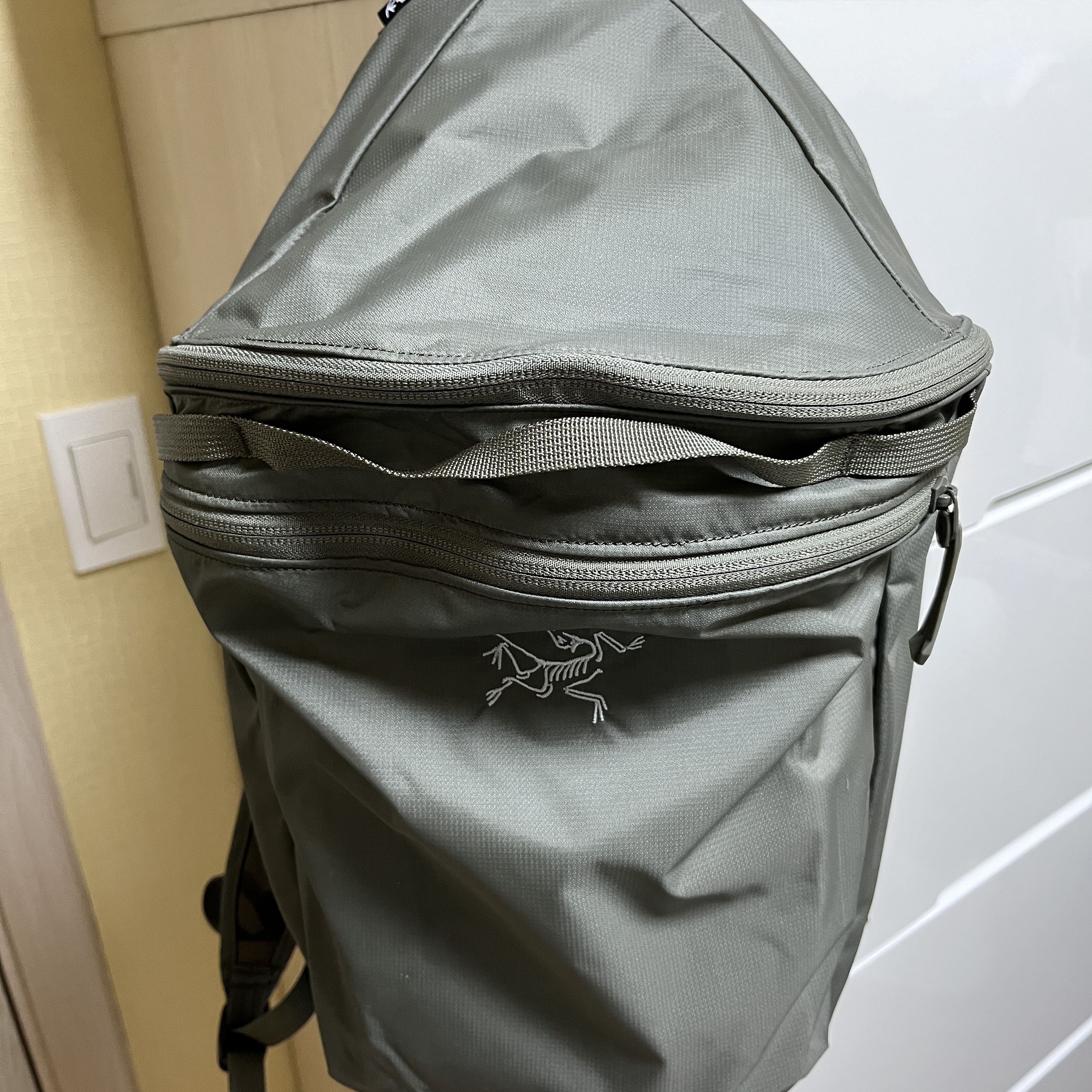 Arc'teryx Heliad 15 Backpack Forage 착용 스타일