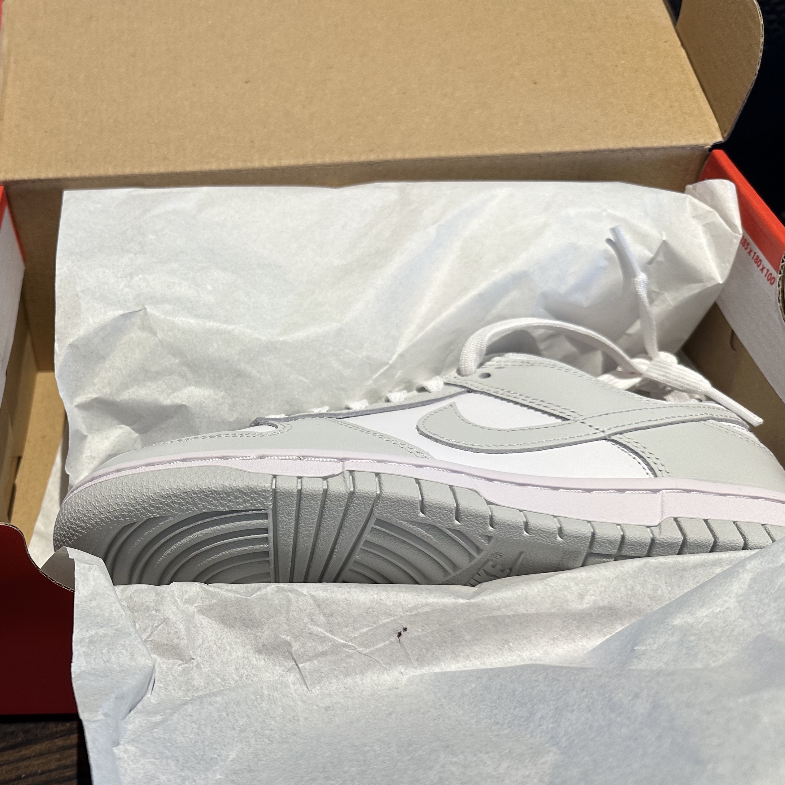 (W) Nike Dunk Low Photon Dust 착용 스타일 - 1
