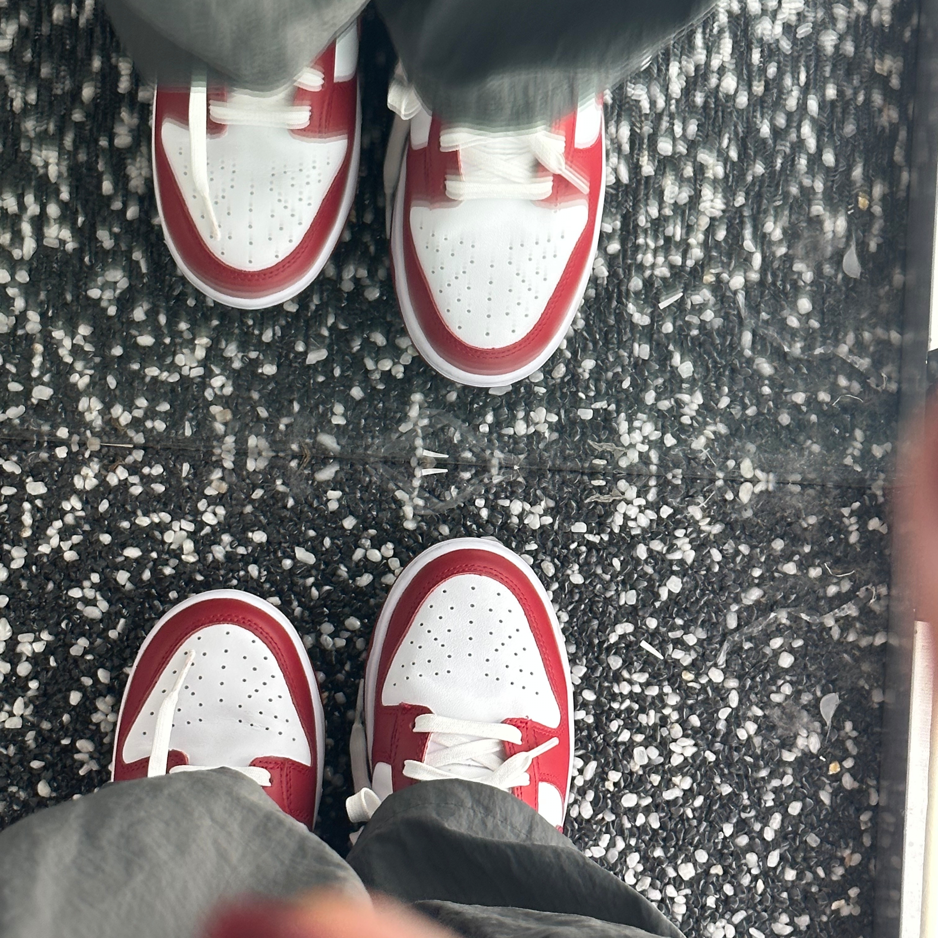 Nike Dunk Low Retro Gym Red 착용 스타일