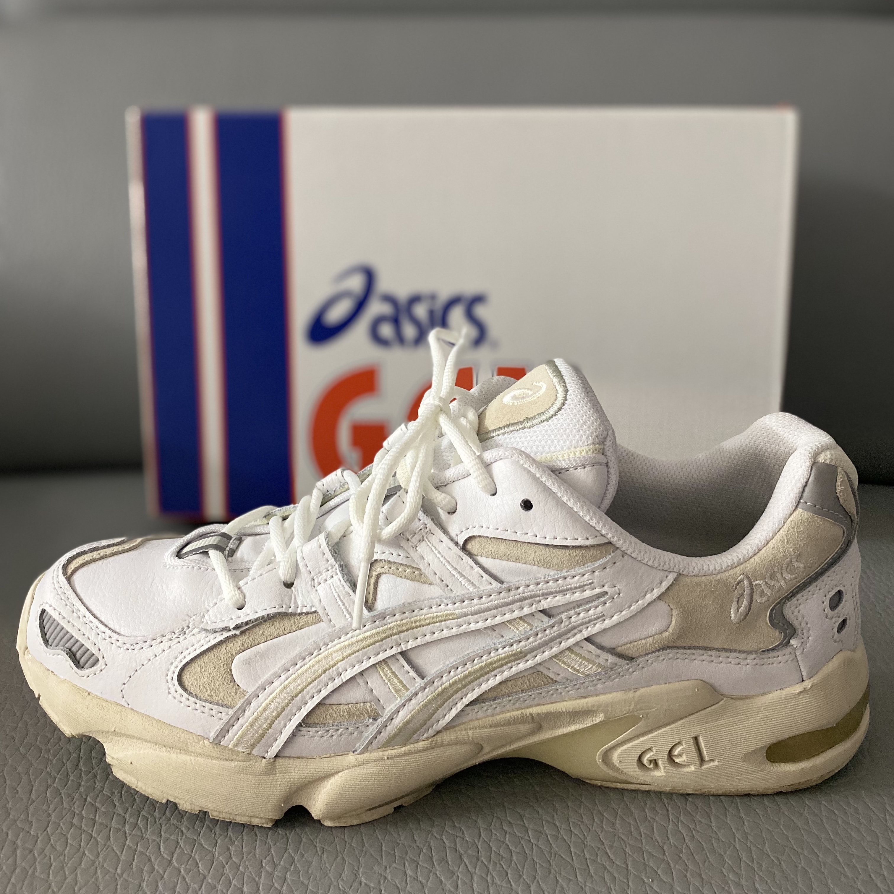 Asics Gel-Kayano 5 OG White 착용 스타일
