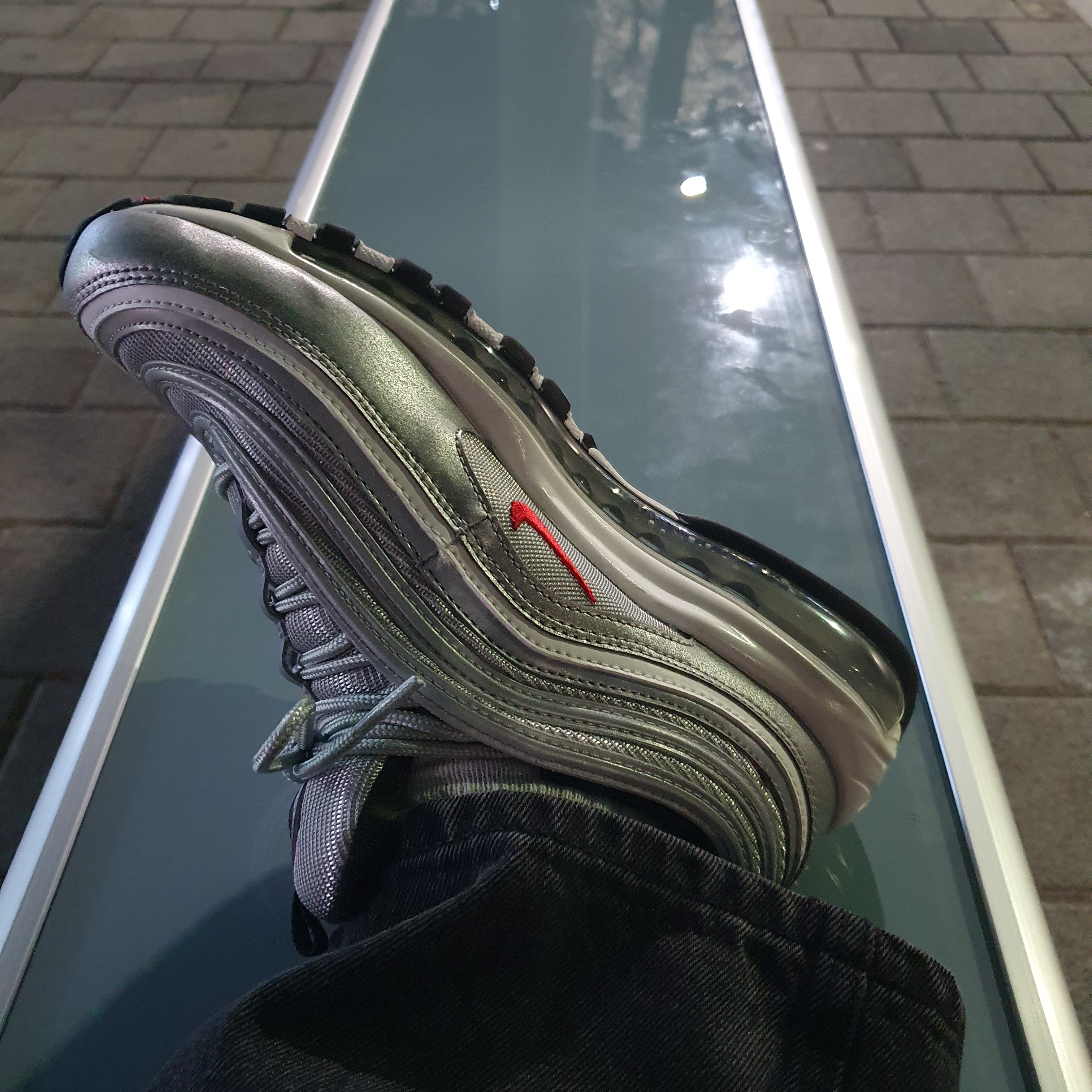 Nike Air Max 97 OG Silver Bullet 2022 착용 스타일