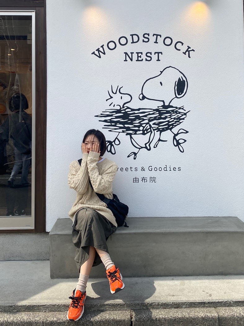 New Balance 530 Neon Orange, Nike Cable Knit LS Sweater Rattan - Asia 착용 스타일 - 2
