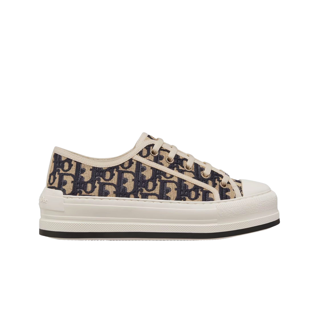 (W) 디올 워크앤디올 플랫폼 스니커즈 딥 블루 디올 오블리크((W) Dior Walk'N'Dior Platform Sneakers Deep Blue Dior Oblique)