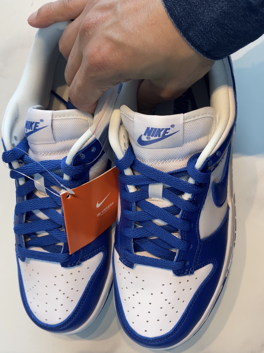Nike Dunk Low SP Kentucky 2022 착용 스타일