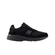 (W) New Balance 993 Made in USA Triple Black - D Wide