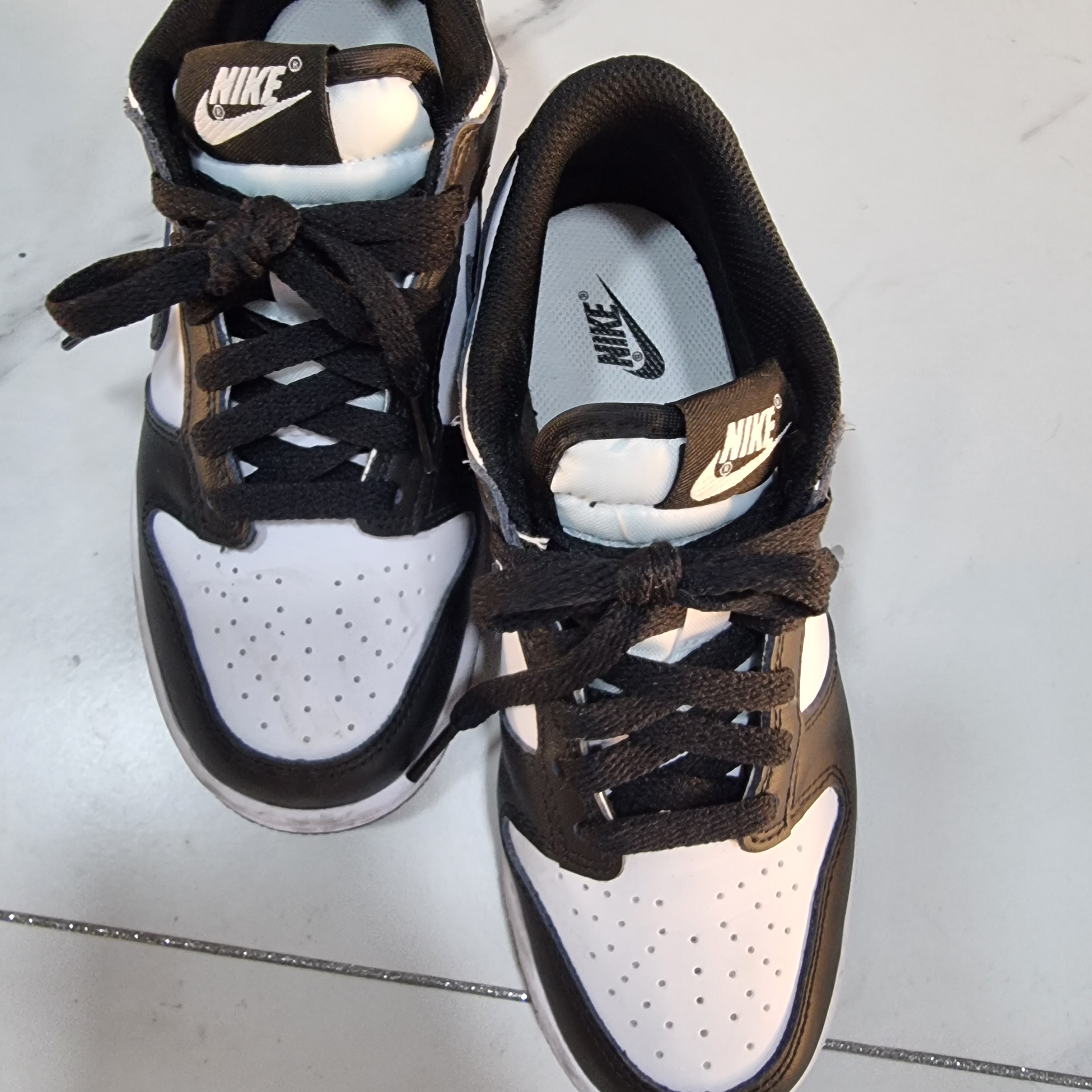 (GS) Nike Dunk Low Black 착용 스타일