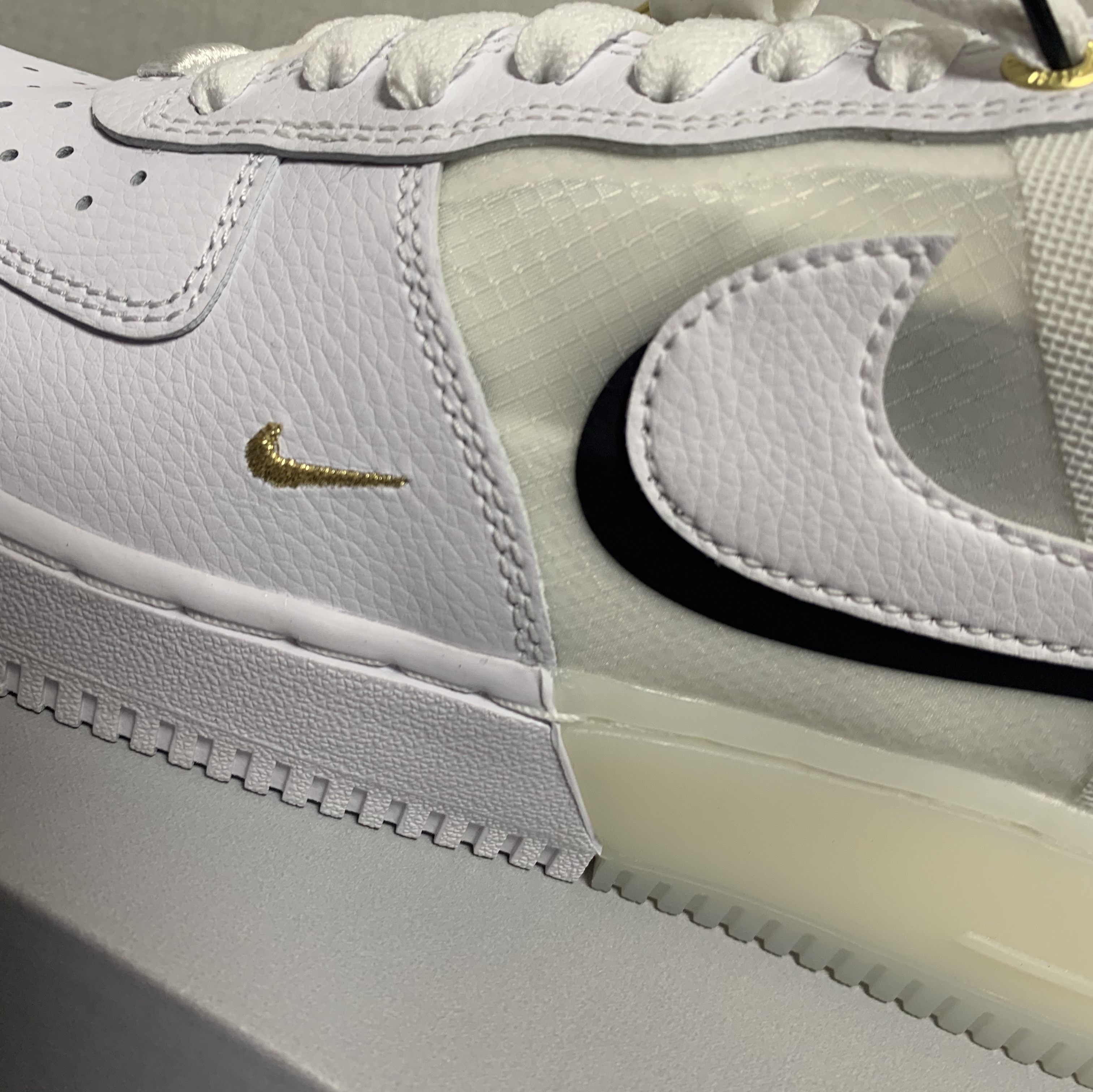 Nike Air Force 1 React 40th Anniversary Join Forces 착용 스타일 - 1