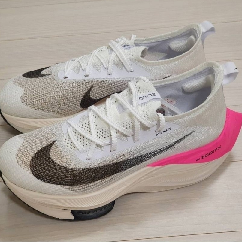 Nike Air Zoom Alphafly Next% Eliud Kipchoge Pink Blast 착용 스타일