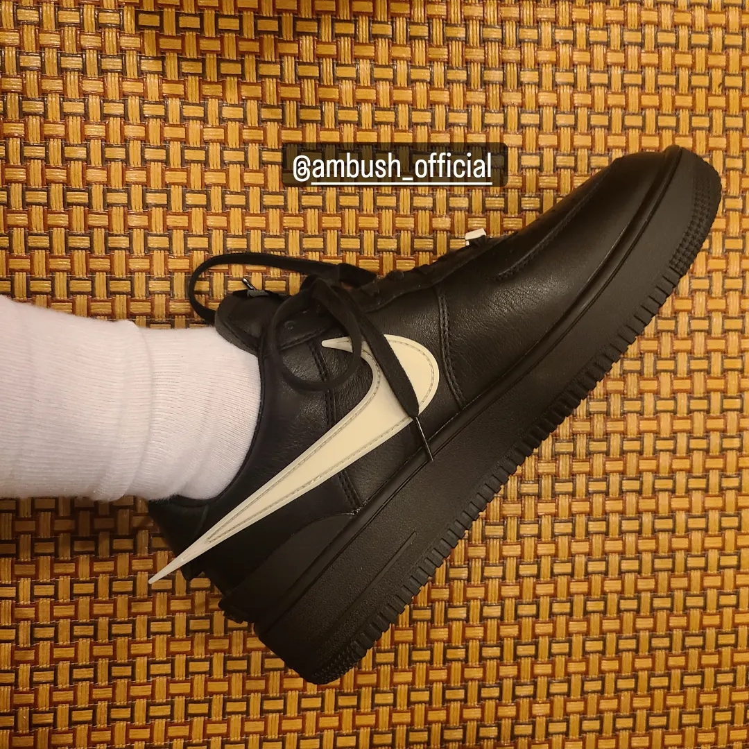 Nike x Ambush Air Force 1 Low SP Black 착용 스타일