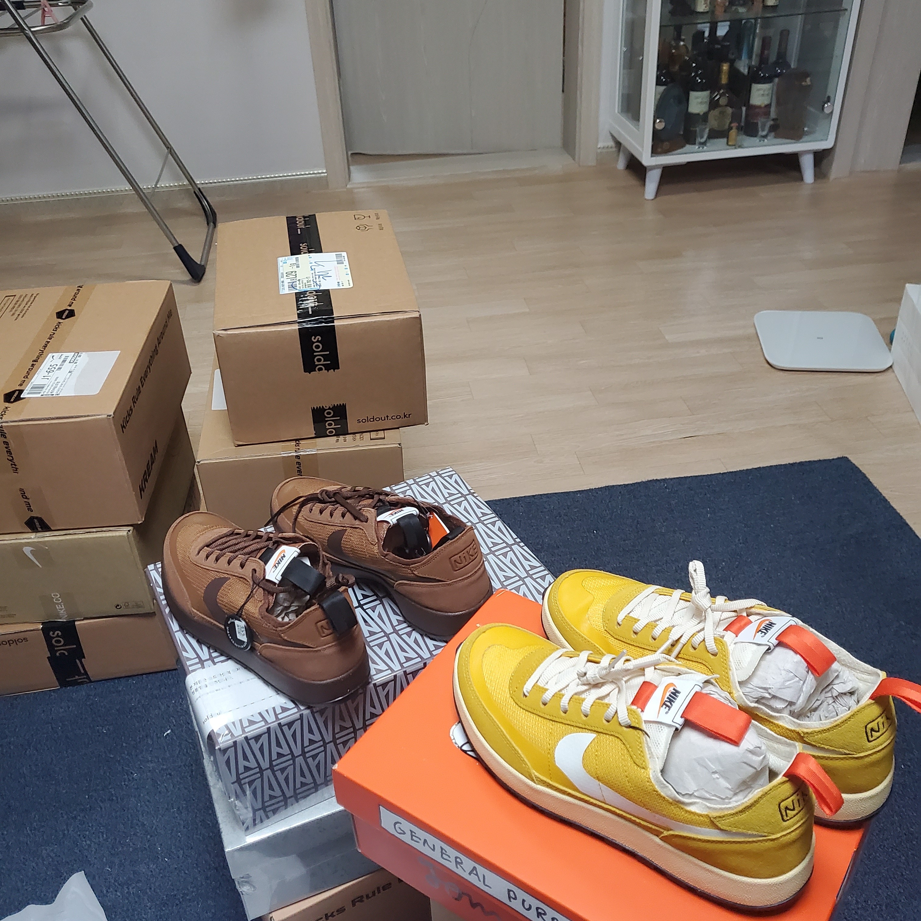 Nike x Tom Sachs General Purpose Shoe Archive, Nike x Tom Sachs General Purpose Shoe Brown 착용 스타일 - 1