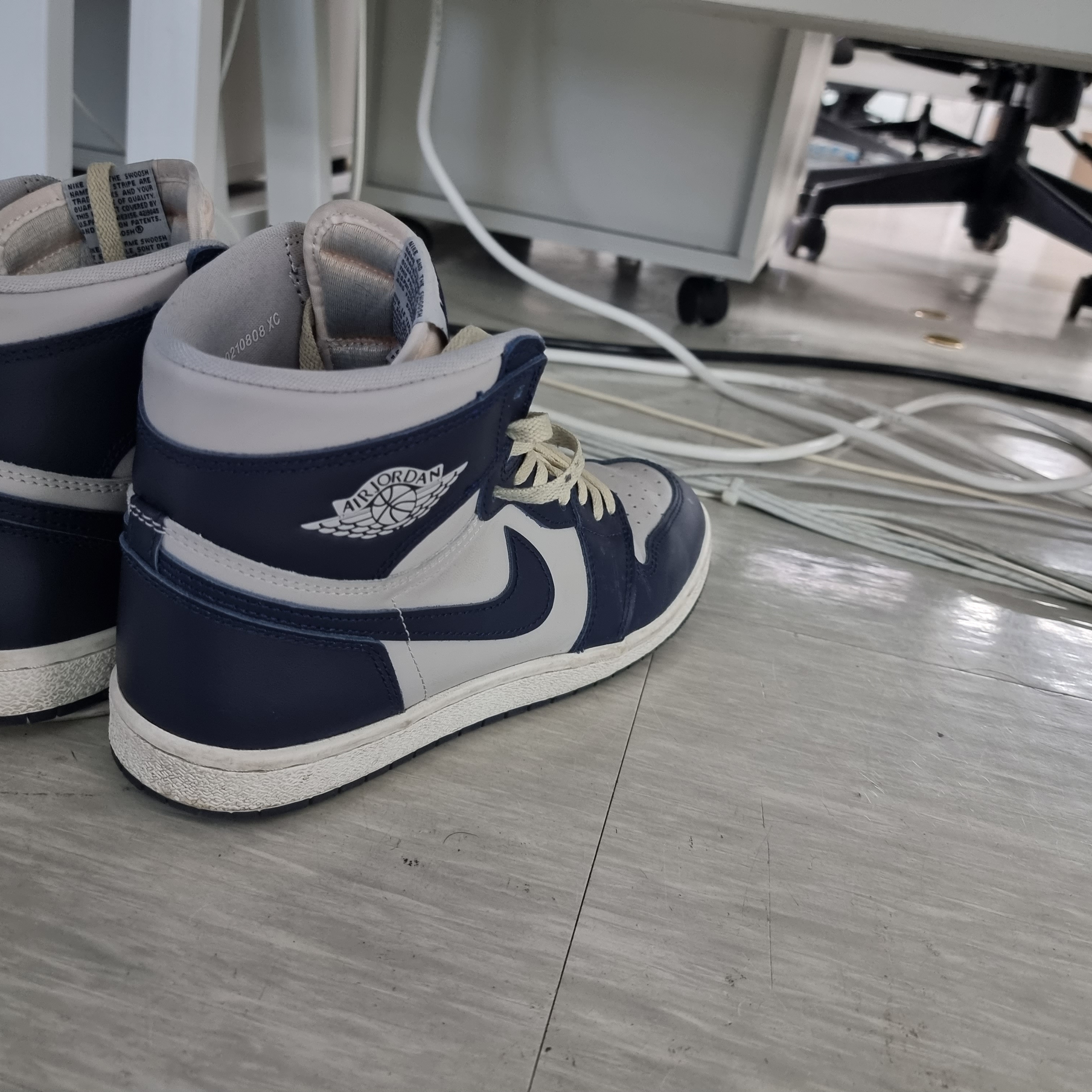 Jordan 1 High 85 College Navy 착용 스타일