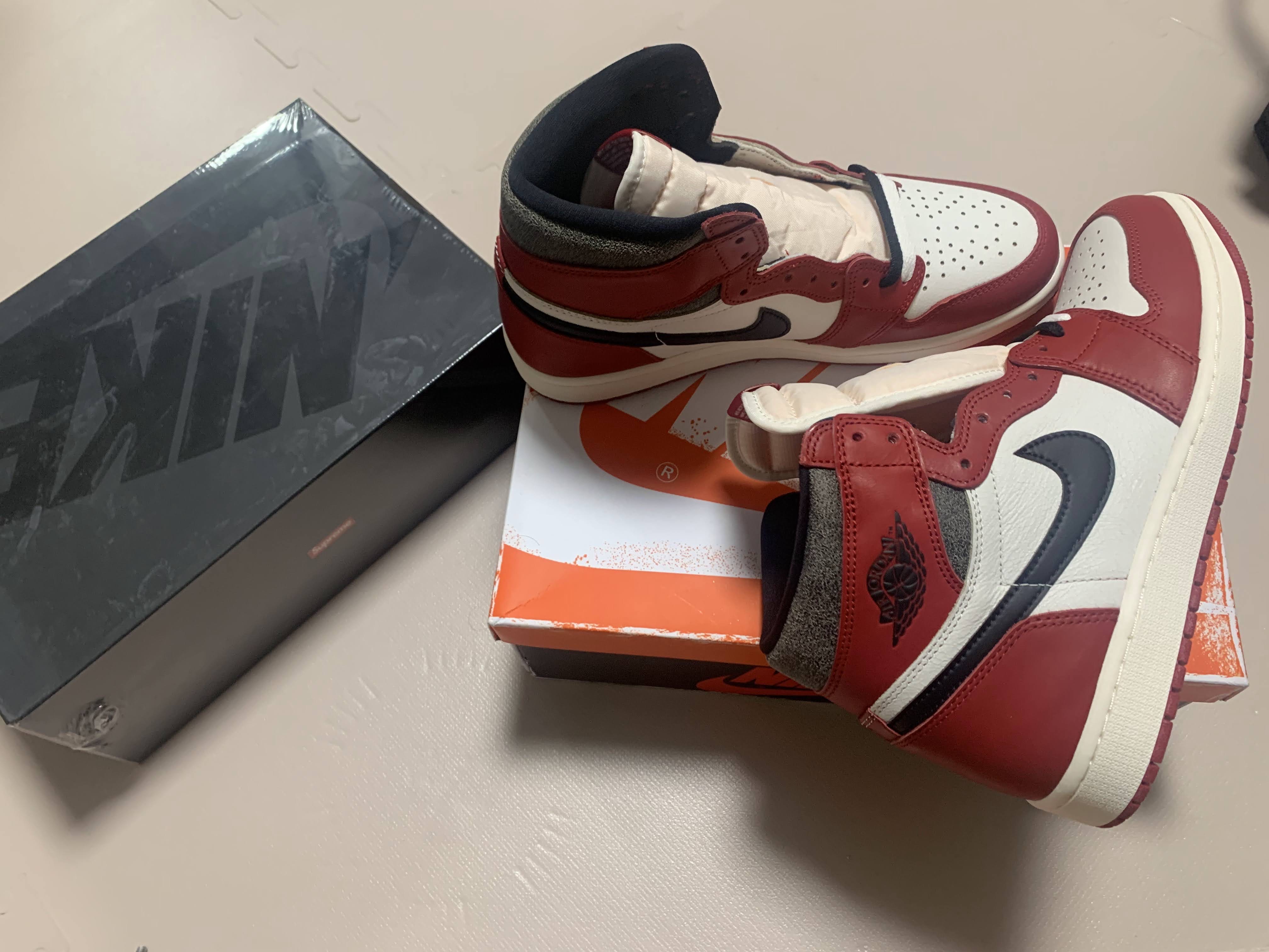 Jordan 1 Retro High OG Chicago 2022 ์ฐฉ์ฉ ์คํ์ผ