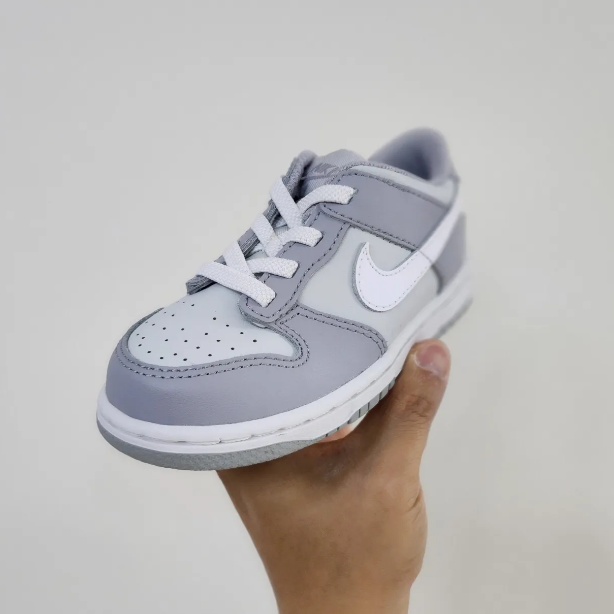 (TD) Nike Dunk Low Wolf Grey 착용 스타일 - 1