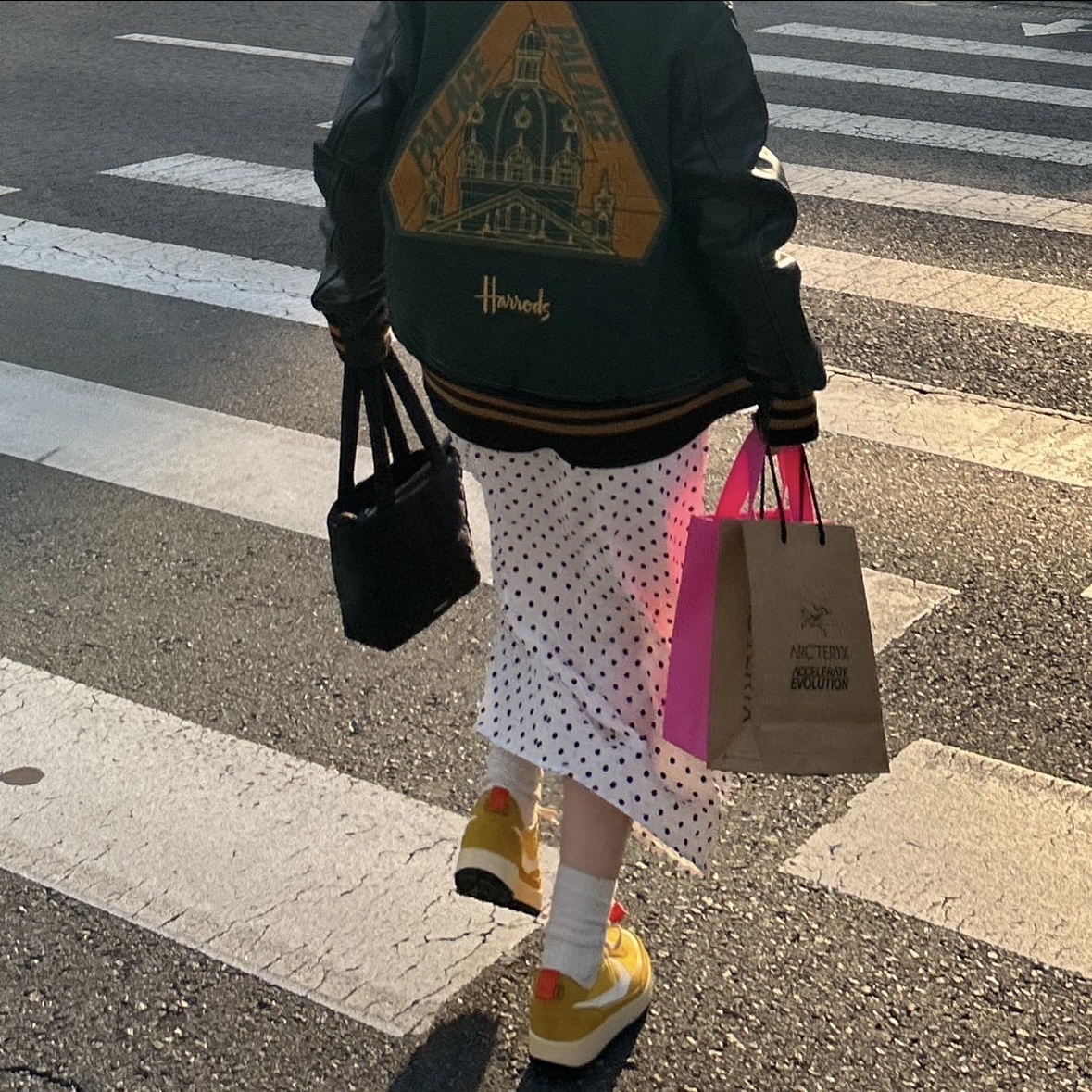 Palace x Harrods x Golden Bear Varsity Jacket Green - 21FW, Nike x Tom Sachs General Purpose Shoe Archive 착용 스타일 - 2