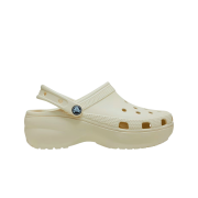 (W) Crocs Classic Platform Clog Bone